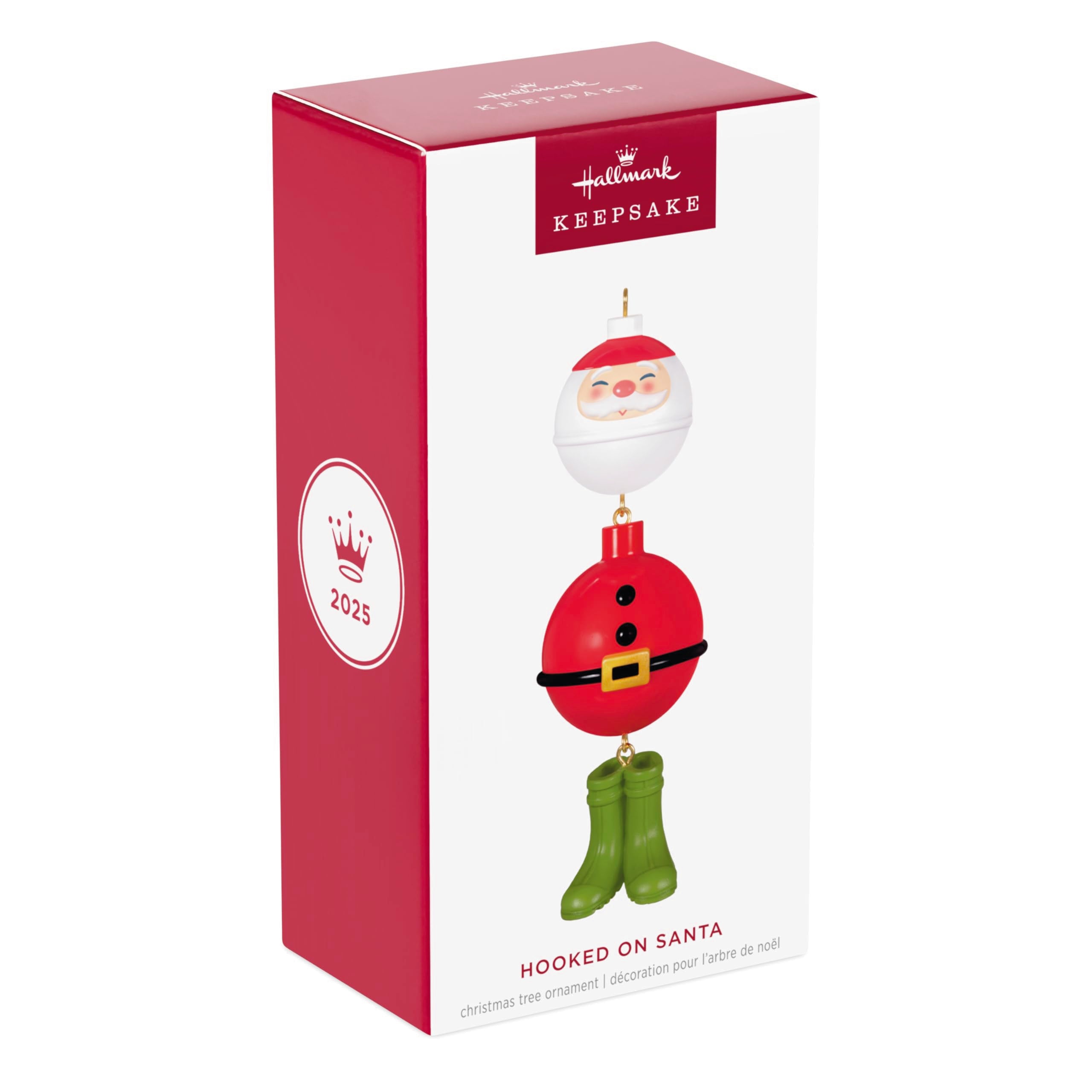Hooked on Santa 2025 Hallmark Keepsake Christmas Ornament