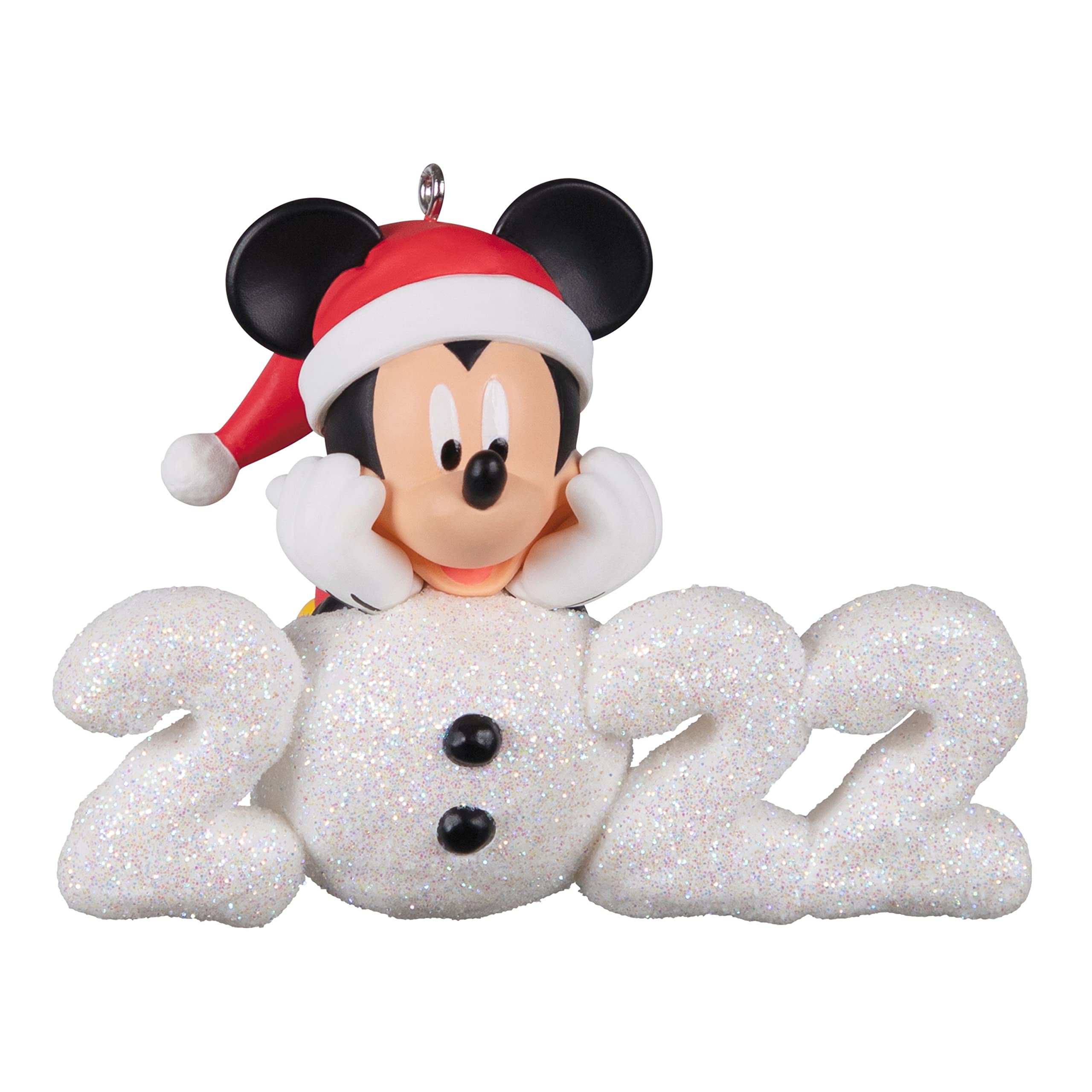 Hallmark Keepsake Christmas Ornament 2022, Disney Mickey Mouse A Year of Disney Magic