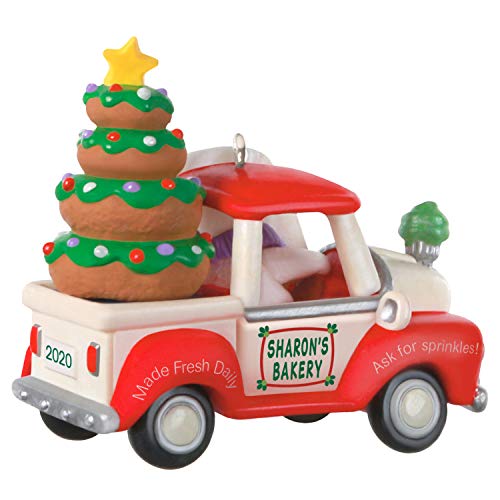 Hallmark Keepsake Christmas Ornament 2020 Year-Dated, Holiday Parade Bakery Truck (1699QXR9131)