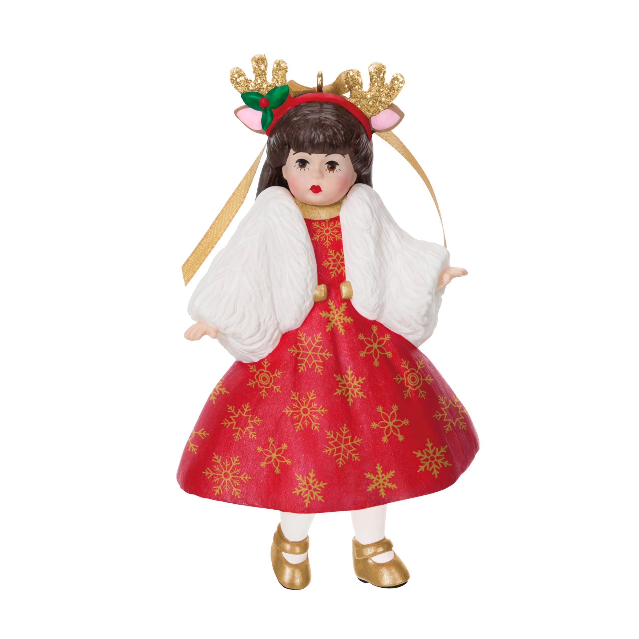 Deer Santa Madame Alexander 2025 Hallmark Keepsake Christmas Ornament