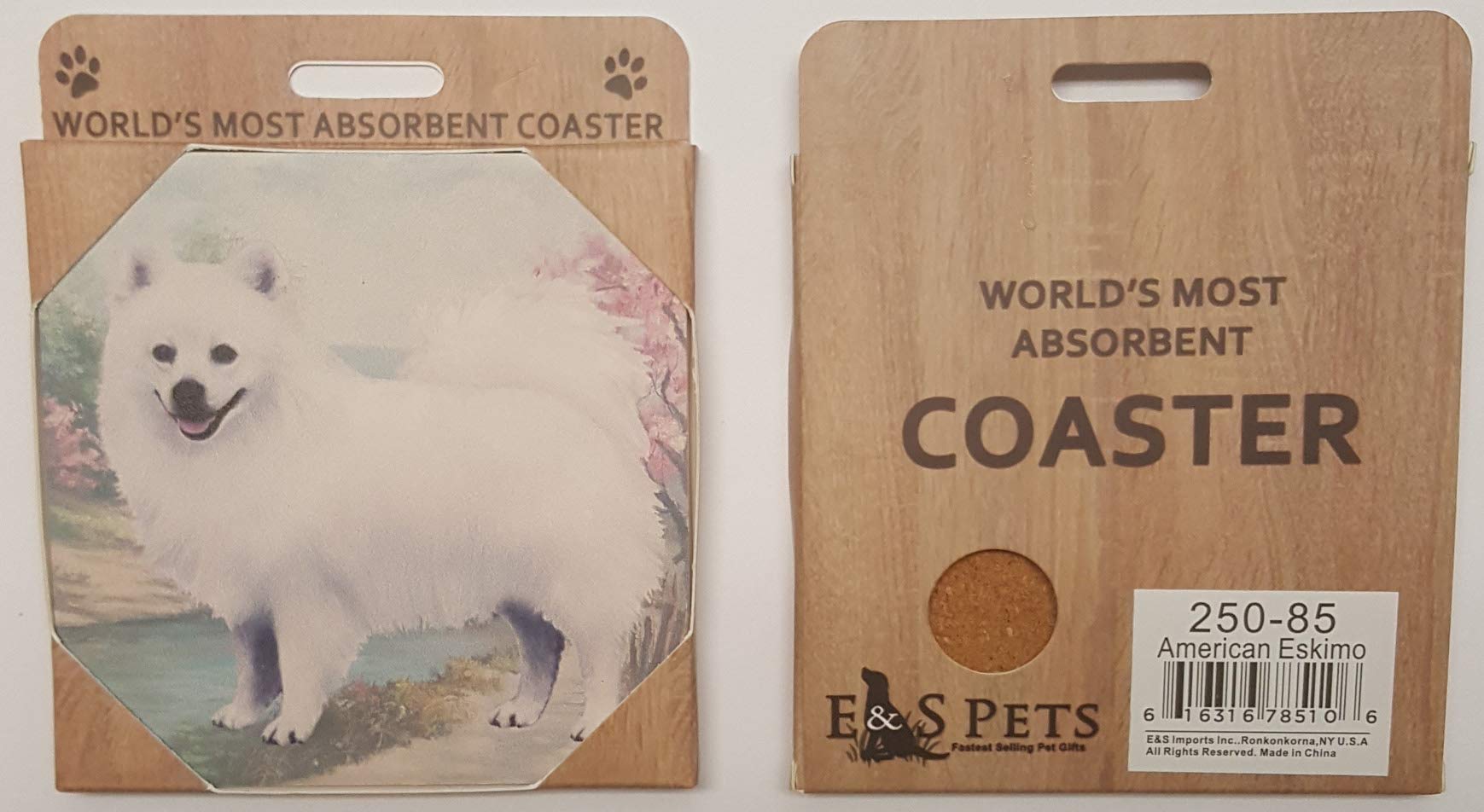 American Eskimo Coaster