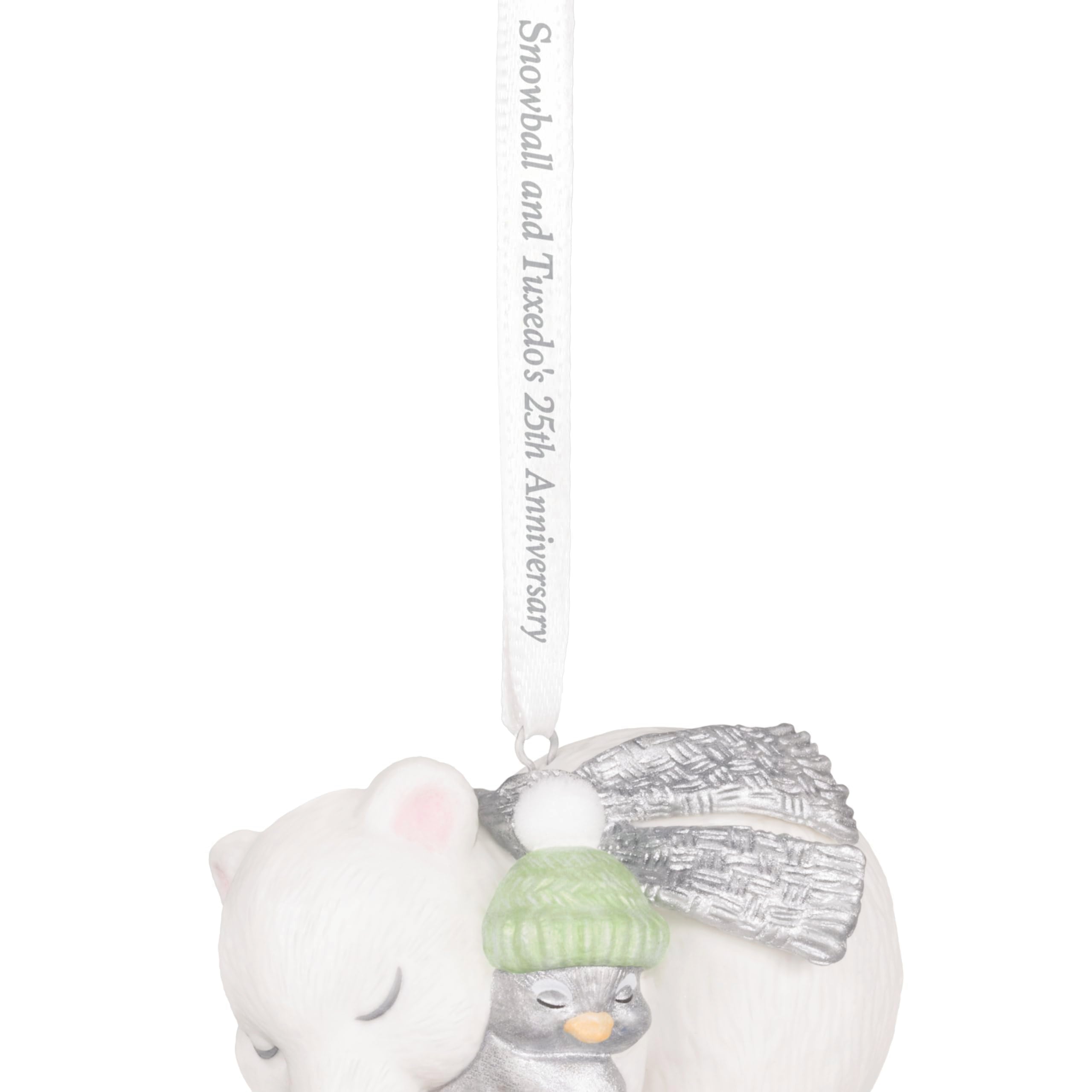 Snowball and Tuxedo 25th Anniversary 2025 Hallmark Keepsake Christmas Ornament