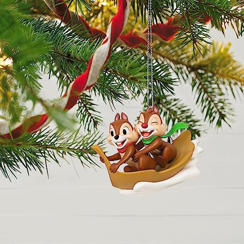 Hallmark Keepsake Christmas Ornament 2023, Disney Chip and Dale Snow Much Fun!