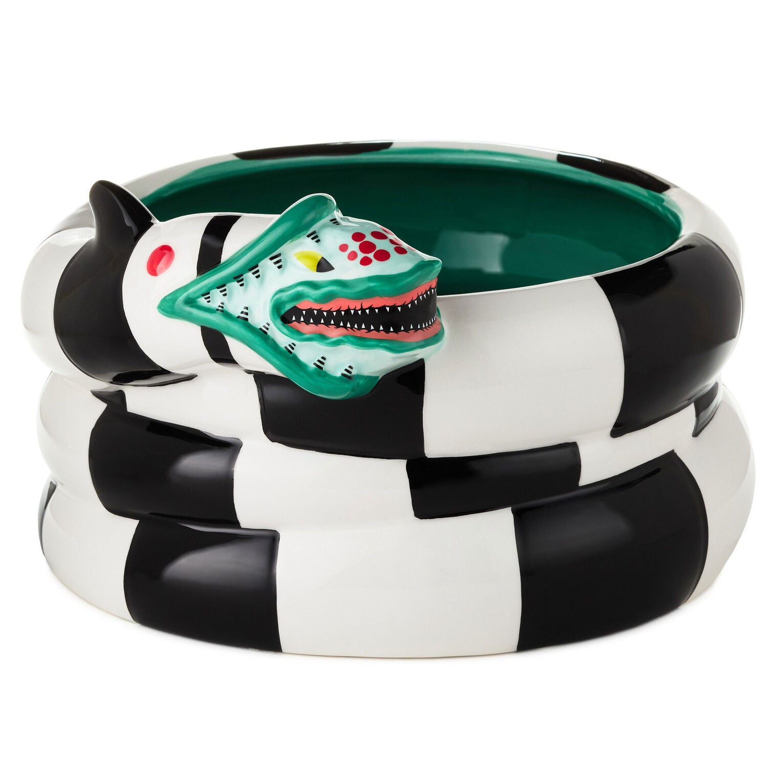 Hallmark Beetlejuice Large Candy Dish, 9" dia. (Sandworm) for Kids, Fans, Collectors
