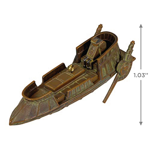 Hallmark Keepsake Christmas Ornament 2023, Star Wars: Return of The Jedi Desert Skiff, Gifts for Star Wars Fans