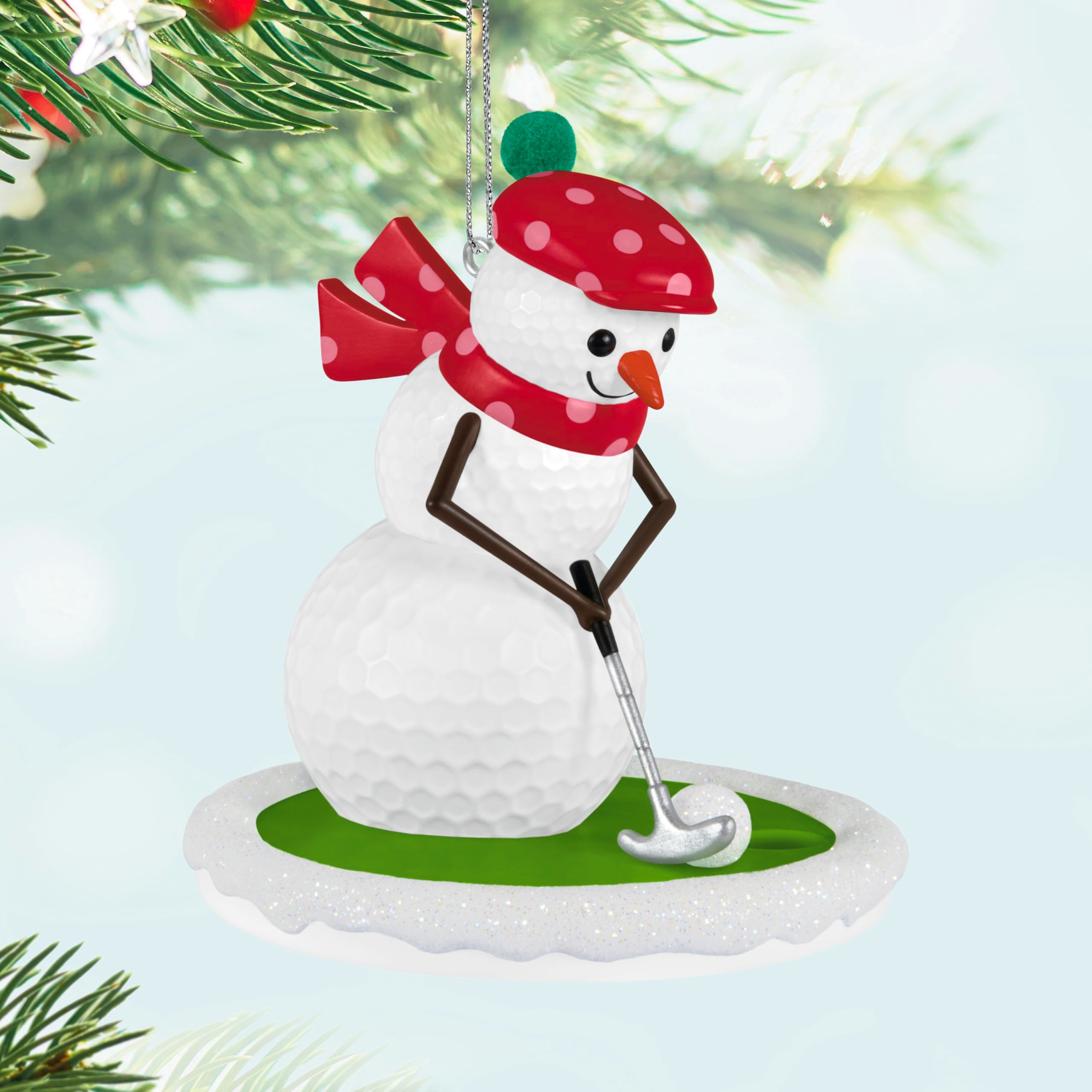 Eye on the Snowball 2025 Hallmark Keepsake Christmas Ornament