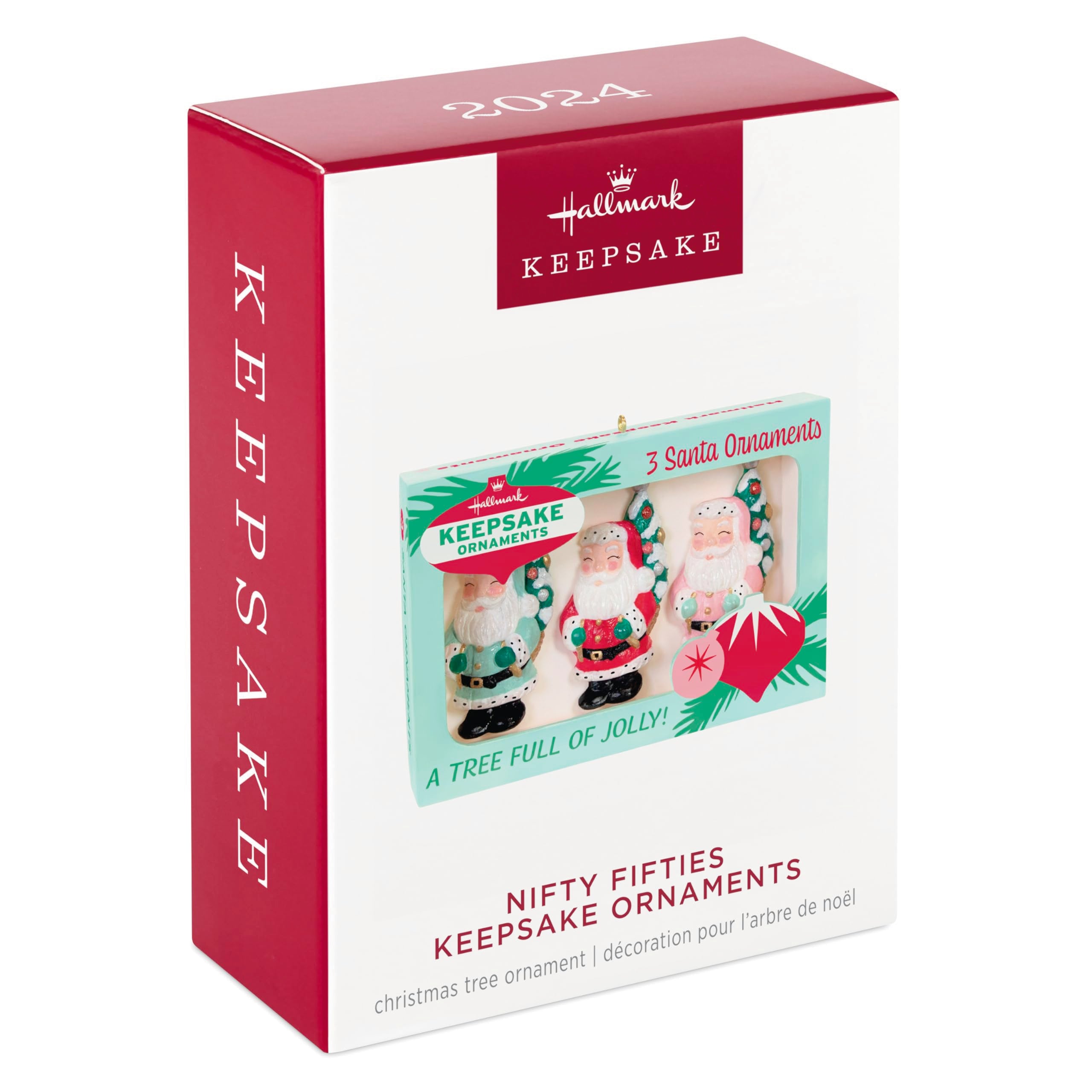 Hallmark Keepsake Christmas Ornament 2024, Nifty Fifties Keepsake Ornaments, Family Gifts
