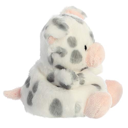 Aurora® Adorable Palm Pals™ Piggles Spotted Piglet™ Stuffed Animal - Pocket-Sized Play - Collectable Fun - White 5 Inches