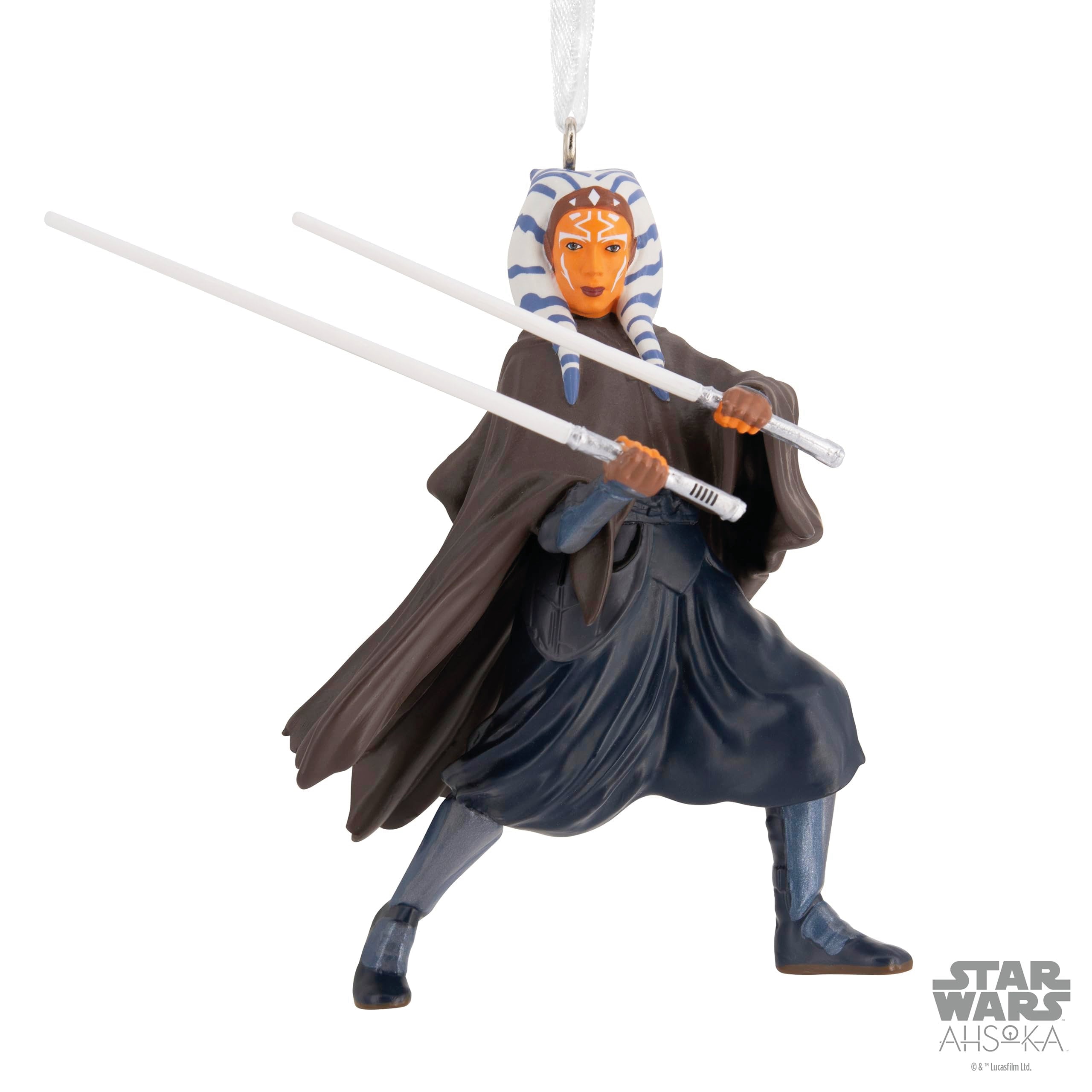 Hallmark Star Wars: Ahsoka Ahsoka Tano Christmas Ornament, May The 4th