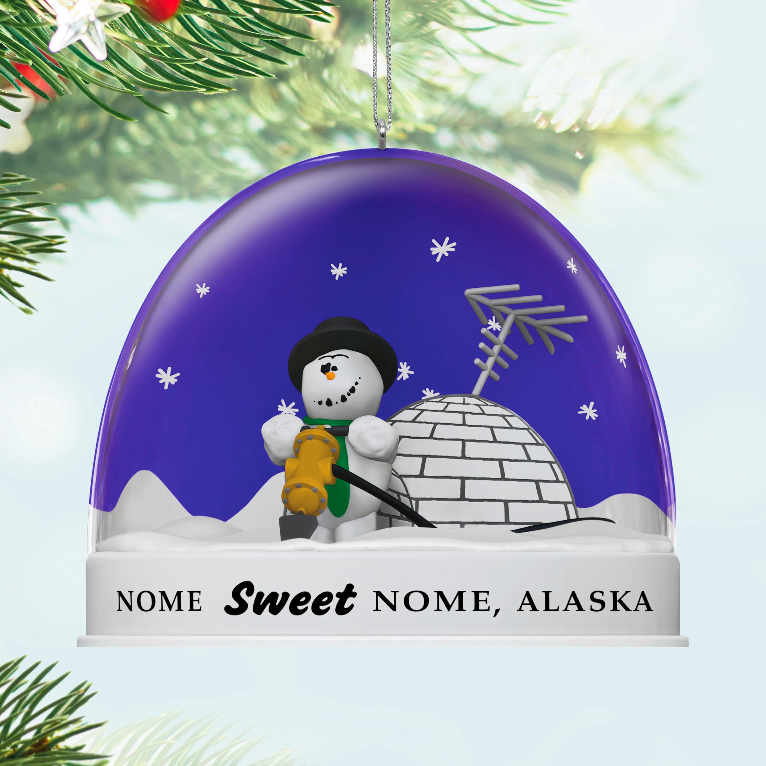 Snow Globe Escape Plan 2025 Hallmark Keepsake Christmas Ornament