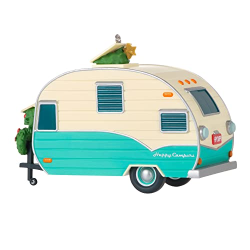 Hallmark Keepsake Plastic, Christmas Ornament 2022, Happy Campers