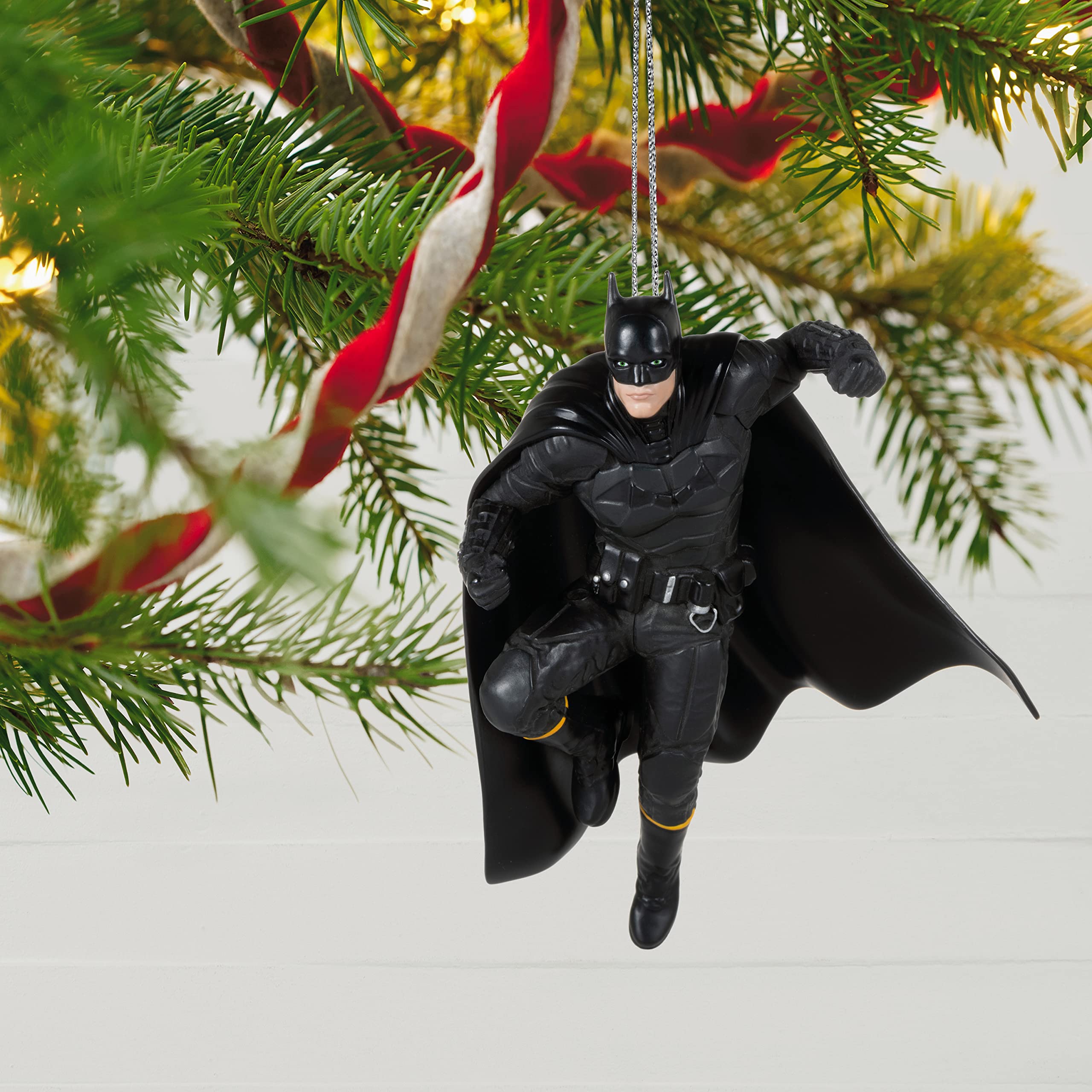 Hallmark Keepsake Plastic Christmas Ornament 2022 DC The Batman