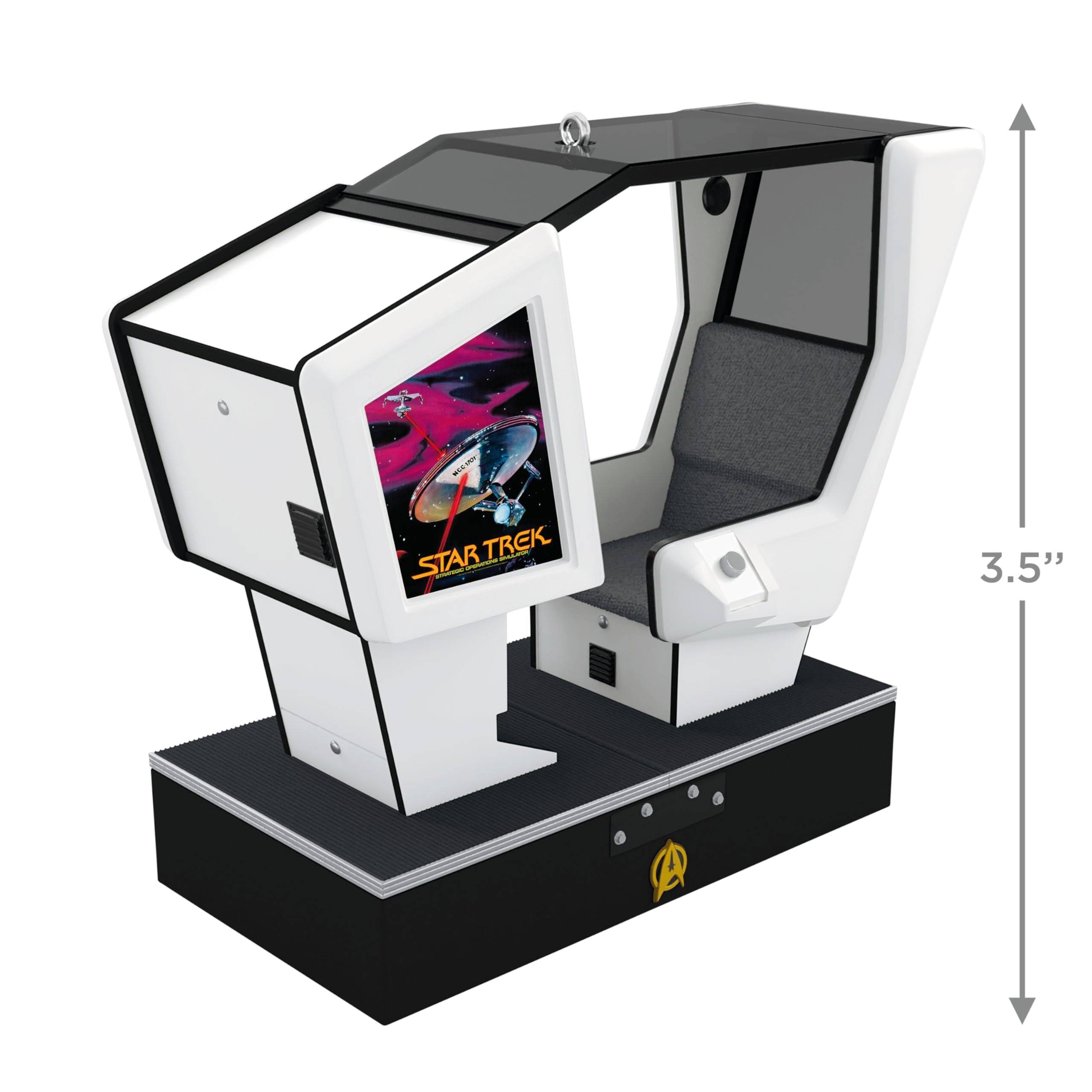 Star Trek: Strategic Operations Simulator Arcade Game 2025 Hallmark Keepsake Christmas Ornament