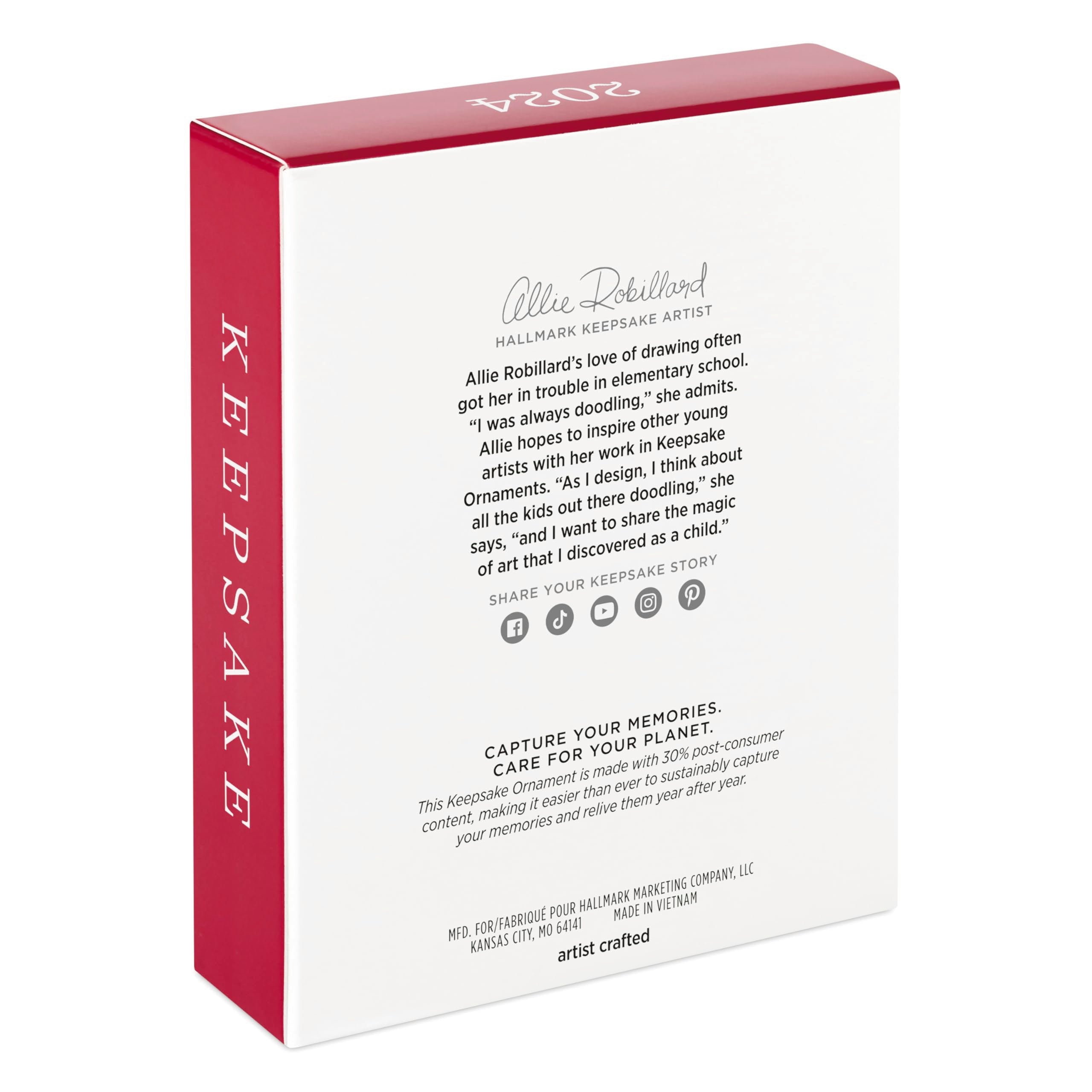 Hallmark Keepsake Christmas Ornament 2024, Pizza My Heart, Food Gifts