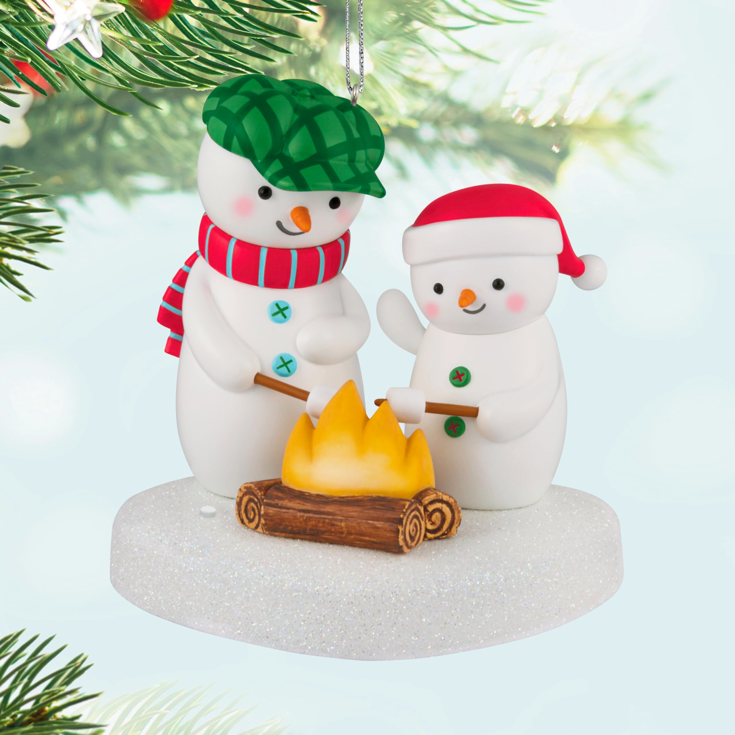 Roasting Marshmallows 2025 Hallmark Keepsake Christmas Ornament