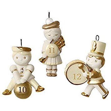 Hallmark Keepsake Miniature Ornament Days 10-12 12 Little Days of Christmas 2016