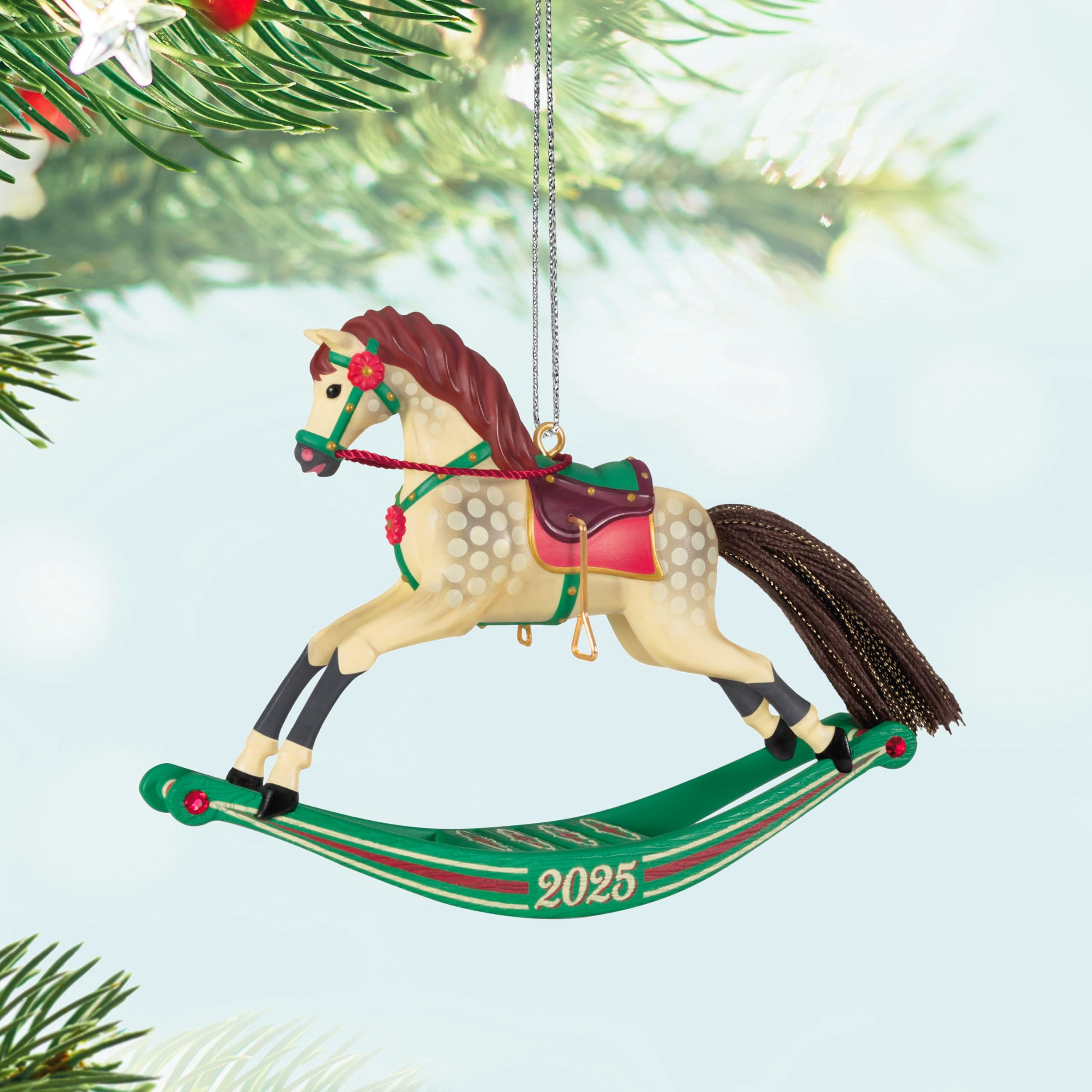 Rocking Horse Memories 2025 Hallmark Keepsake Christmas Ornament
