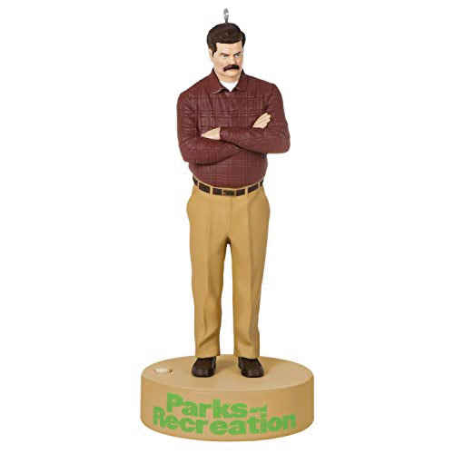 Hallmark Keepsake Christmas Ornament 2023, Parks and Recreation Ron Swanson Ornament with Sound