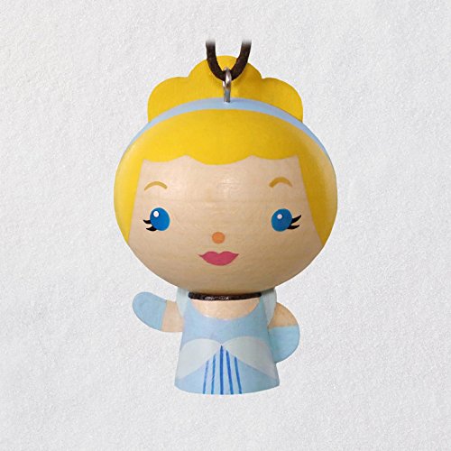 Hallmark Cinderella Wood Ornament Keepsake-Ornaments Movies & TV