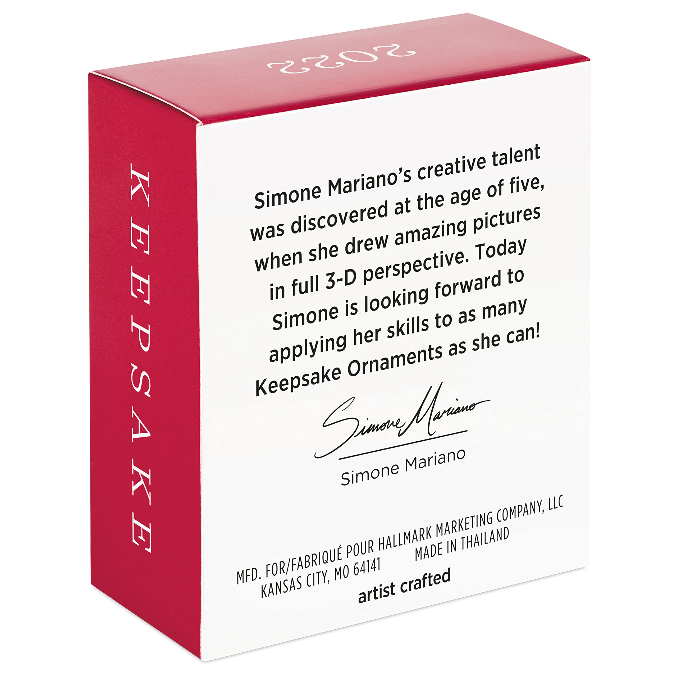 Hallmark Keepsake 1.25" Miniature Christmas Ornament 2022, Disney Cinderella A Beauty in Blue, Mini, Plastic