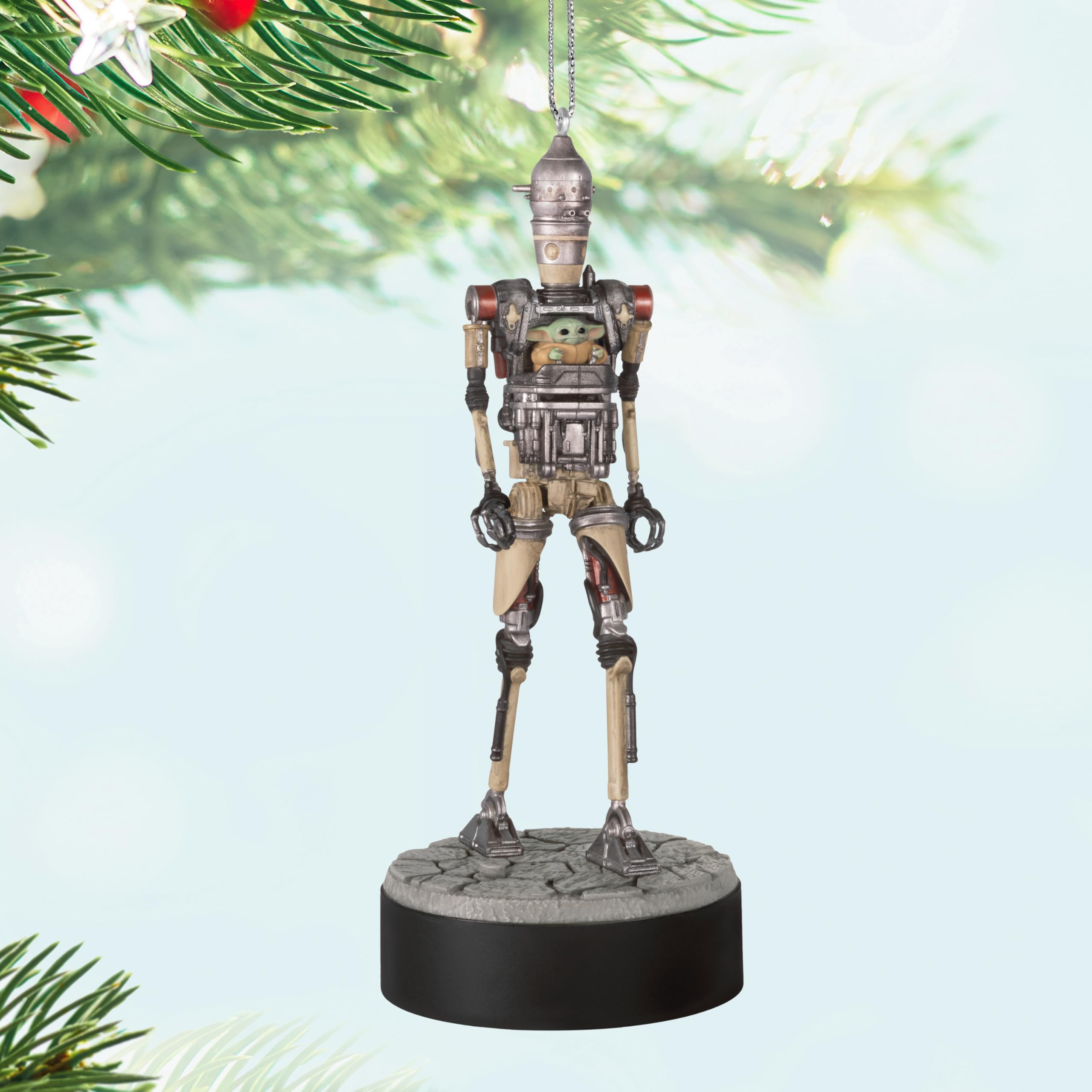 Grogu Operating IG-12, Star Wars: The Mandalorian, 2025 Hallmark Keepsake Christmas Ornament