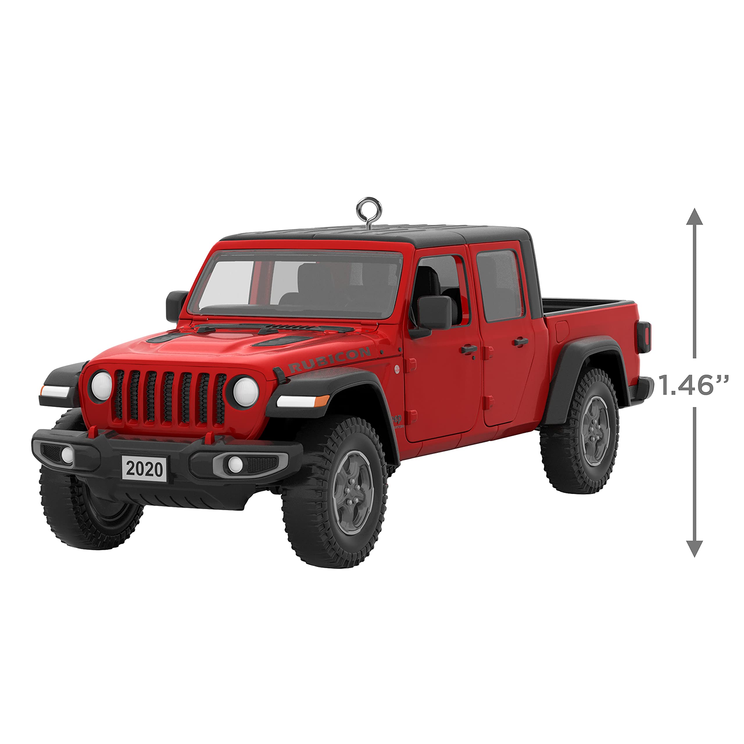 Hallmark Keepsake Christmas Ornament, Year Dated 2021, 2020 Jeep Gladiator Rubicon, Metal