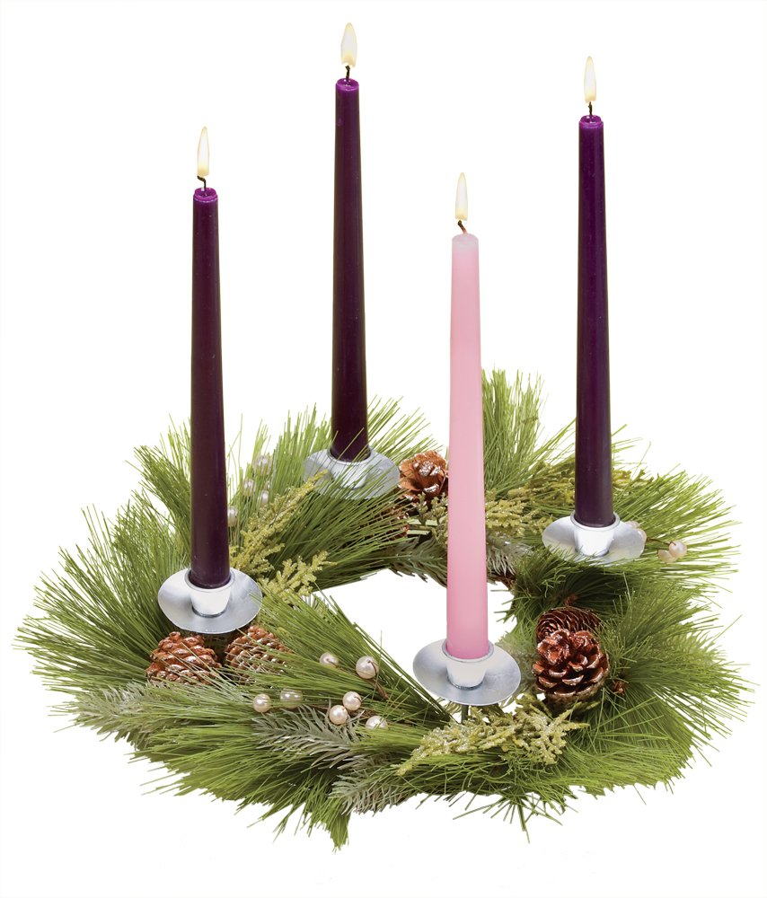 Advent Pine Wreath