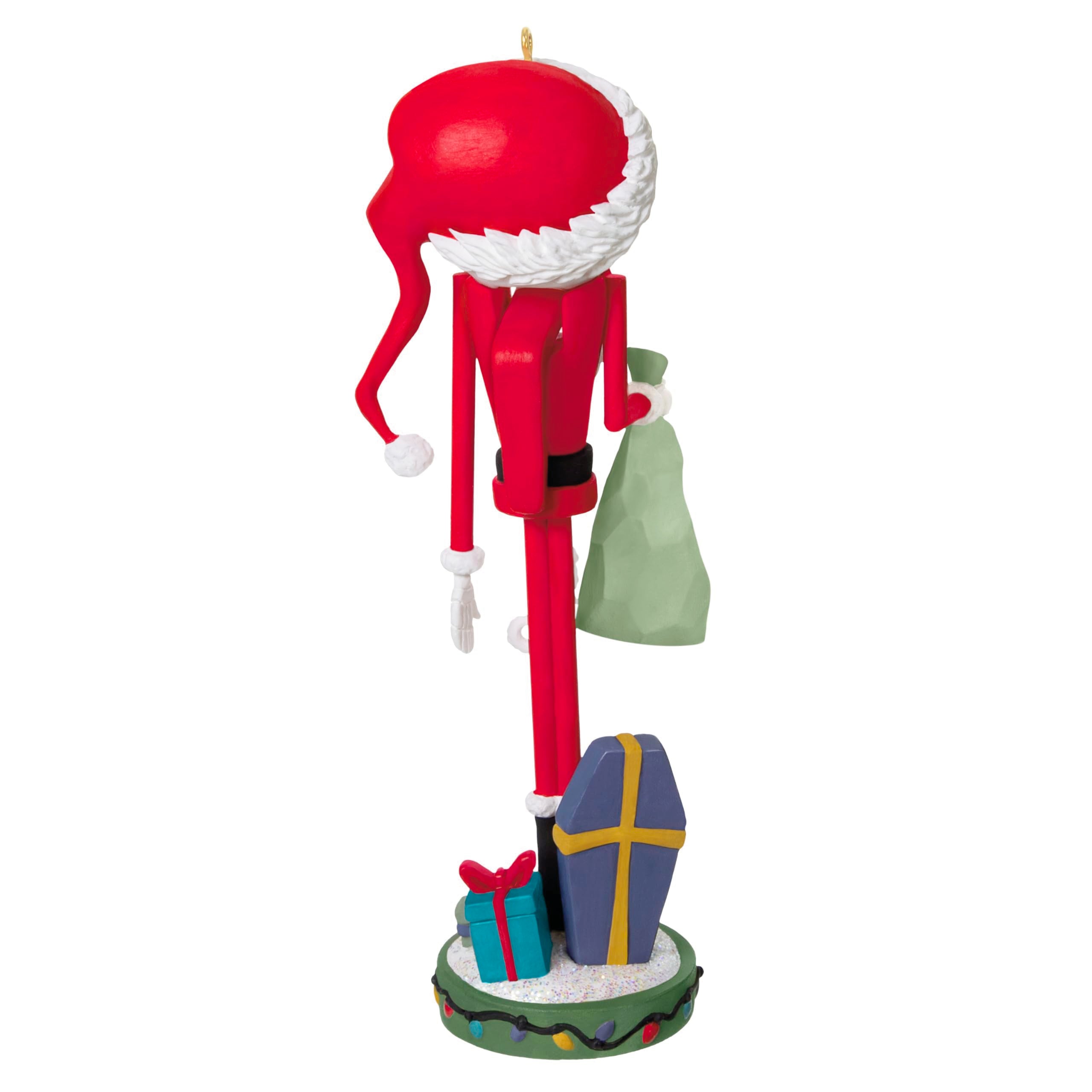 Santa Jack Skellington Nutcracker, Disney Tim Burtons The Nightmare Before Christmas, 2025 Hallmark Keepsake Christmas Ornament