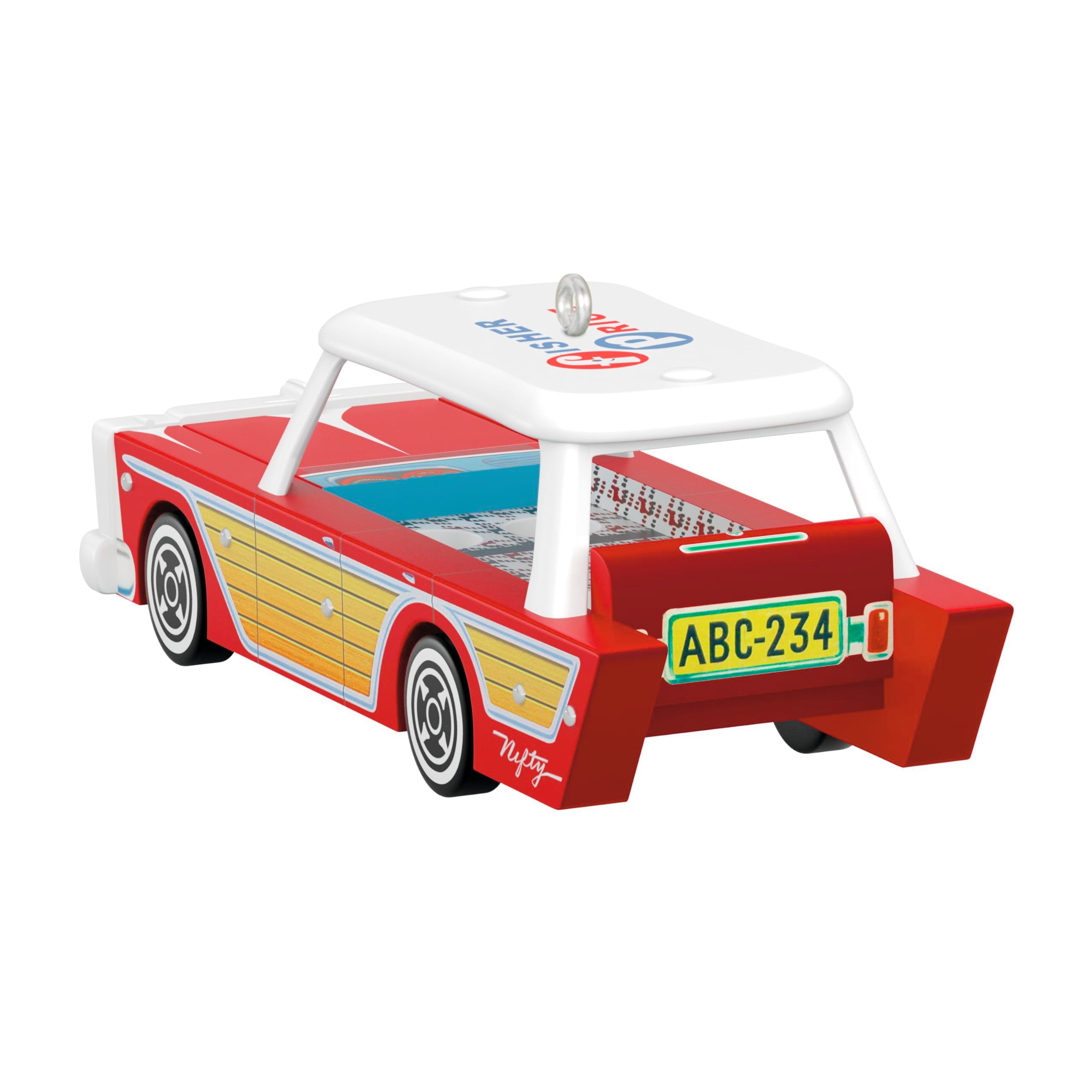 Hallmark Keepsake Christmas Ornament 2024, Fisher-Price Nifty Station Wagon, Gifts for Kids