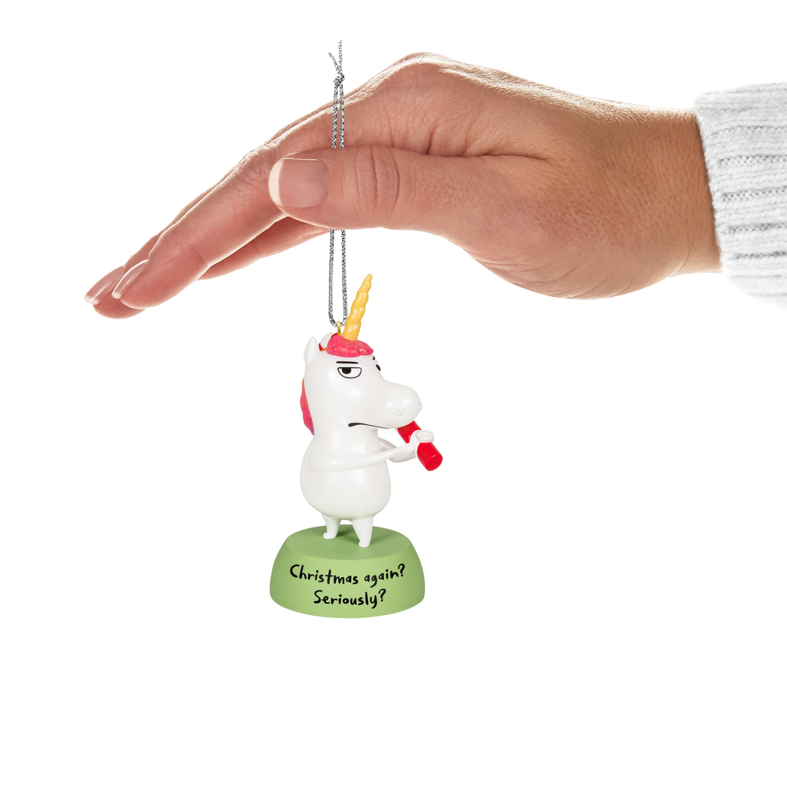 Hallmark Keepsake Christmas Ornament 2024, Meh Unicorn, Funny Gifts