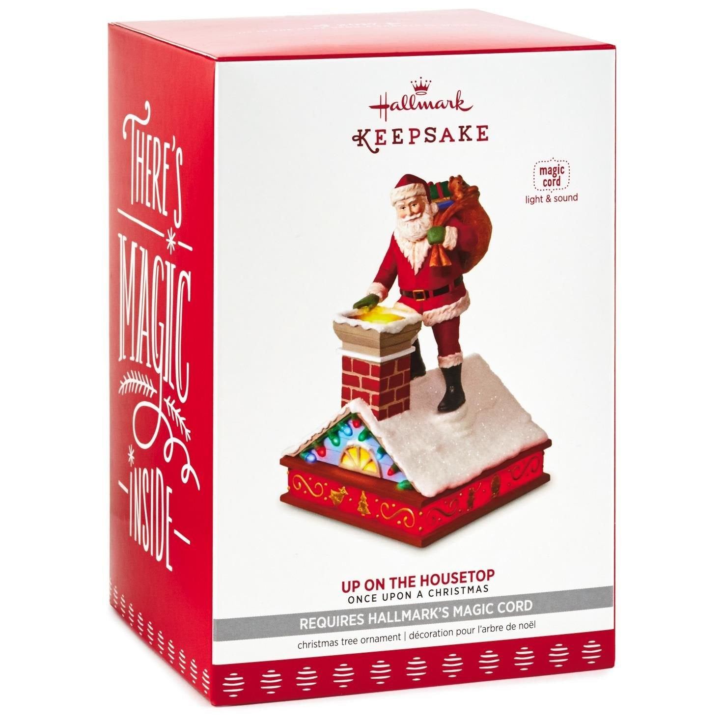 Hallmark Keepsake Ornament Up on The Housetop 7th in Once Upon a Christmas Series 2017