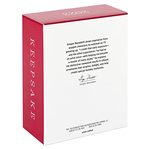 Hallmark Keepsake Plastic, Christmas Ornament 2022 Year-Dated, Grandkid Hugs Snowman Photo Frame