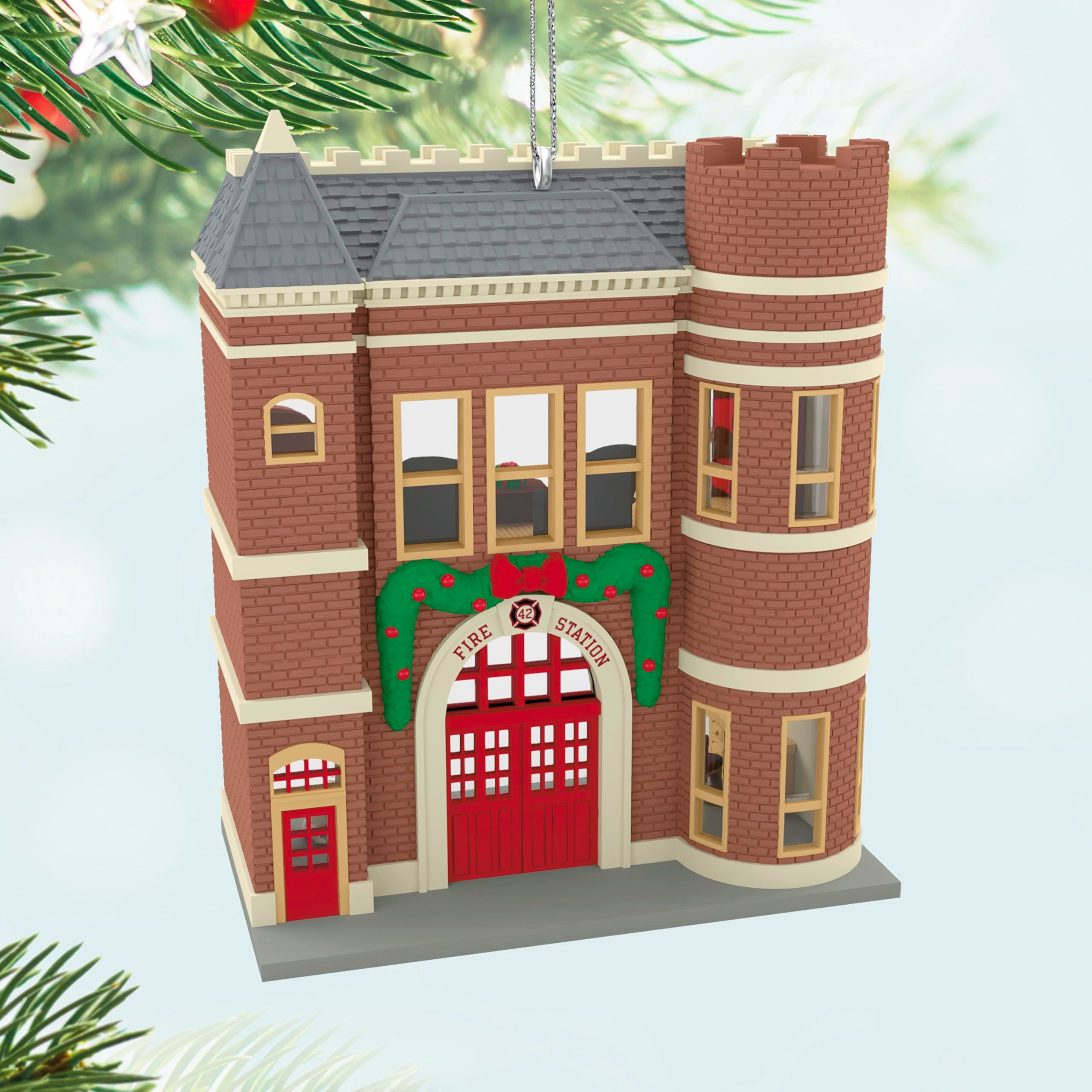Keepsake Korners Firehouse, Nostalgic Houses and Shops, 2025 Hallmark Keepsake Christmas Ornament