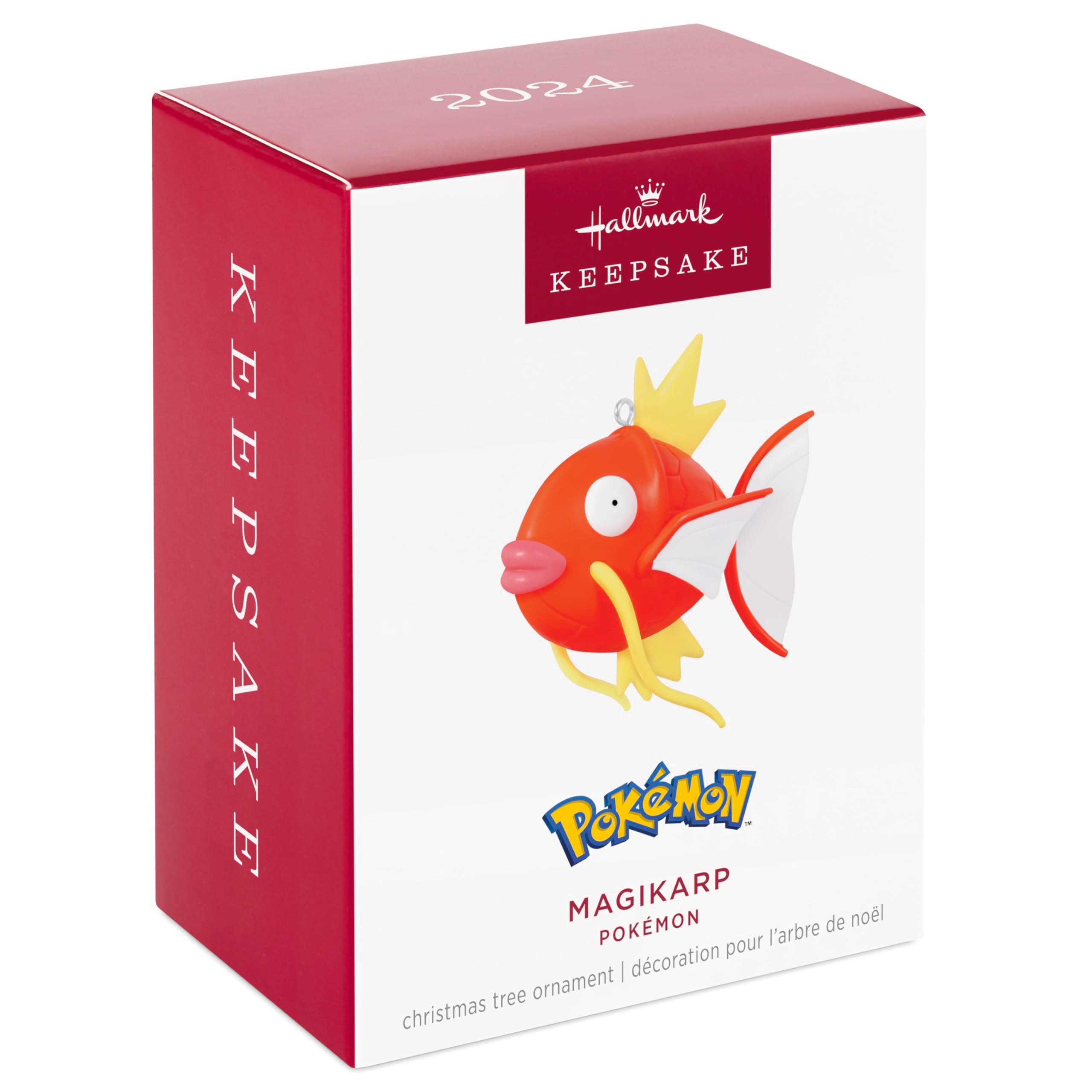 Hallmark Keepsake Christmas Ornament 2024, Pokémon Magikarp, Gifts for Pokémon Fans
