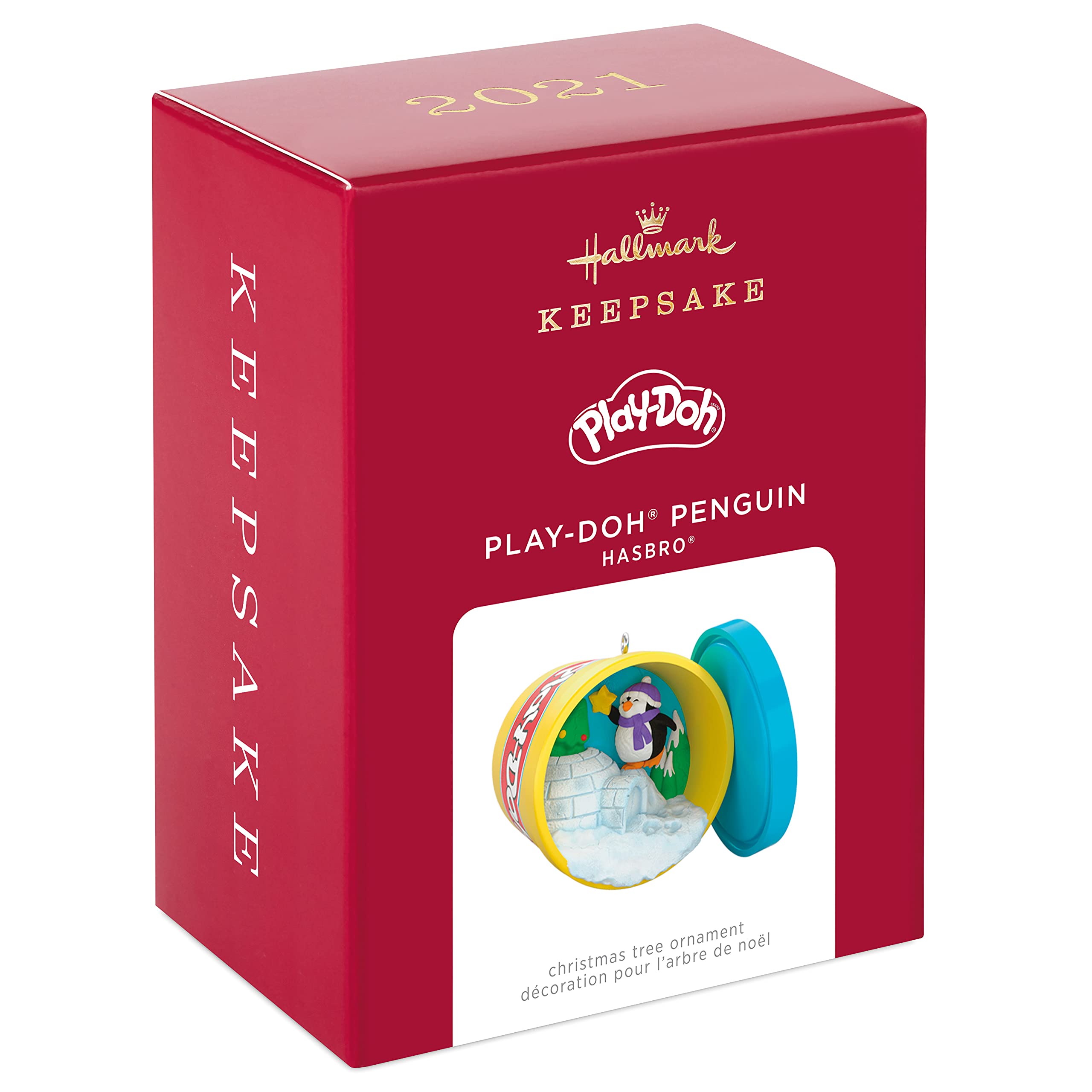Hallmark Keepsake Christmas Ornament 2021, Hasbro Play-Doh Penguin