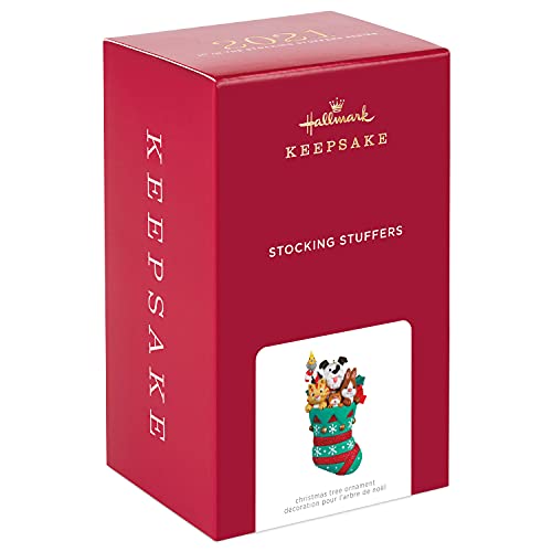 Hallmark Keepsake Christmas Ornament 2021, Stocking Stuffers Pets