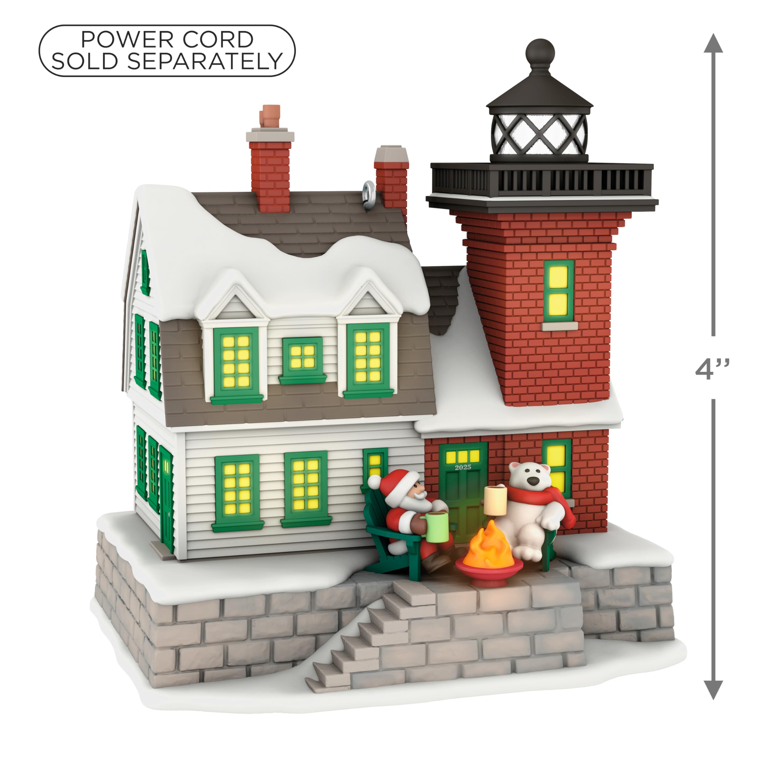 Holiday Lighthouse 2025 Hallmark Keepsake Christmas Ornament