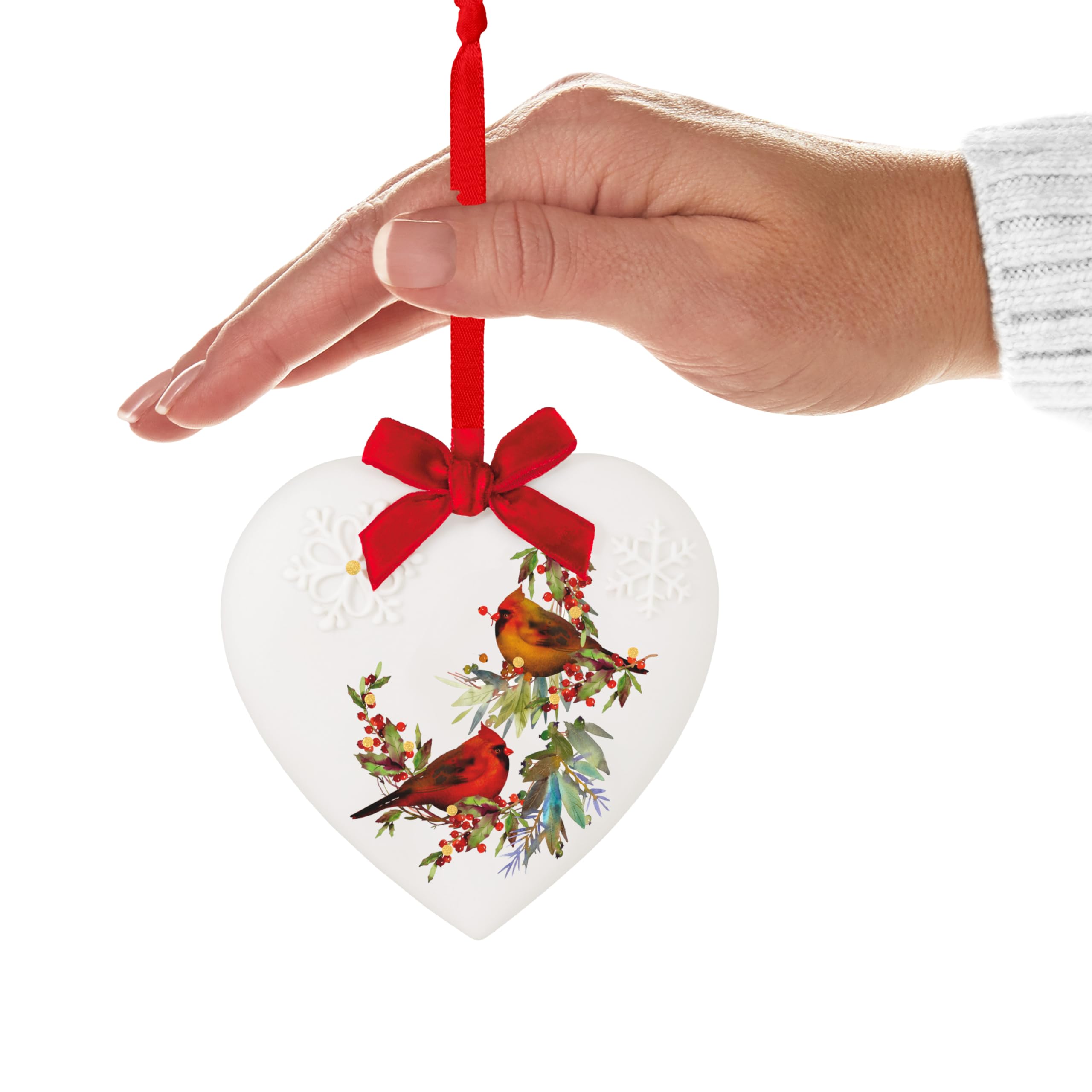 ORN CHRISTMAS CARDINALS