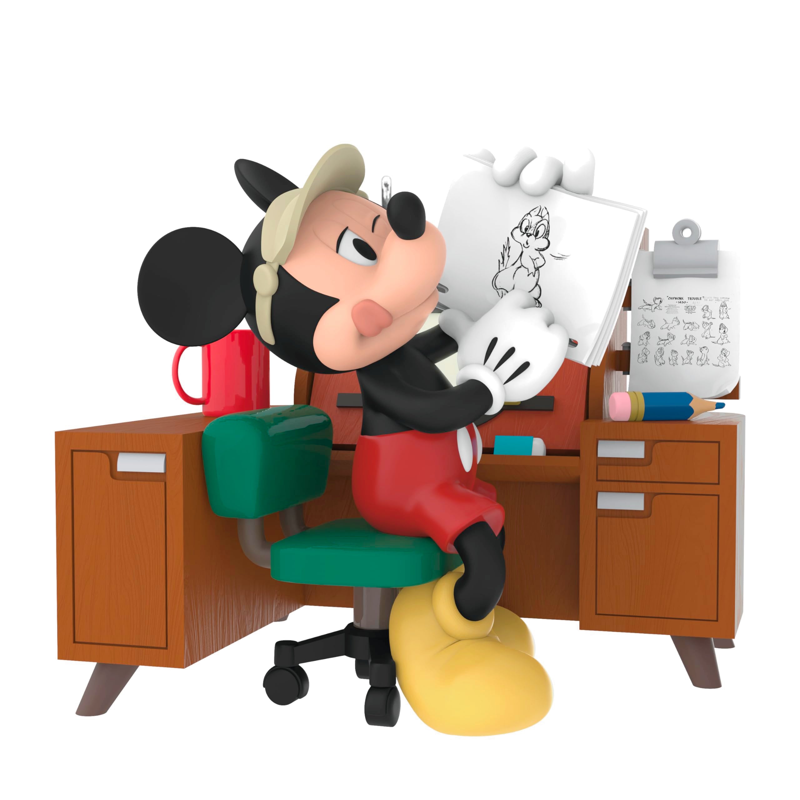 From Sketch to Screen 2025 Hallmark Keepsake Christmas Ornament, Disney Mickey Mouse