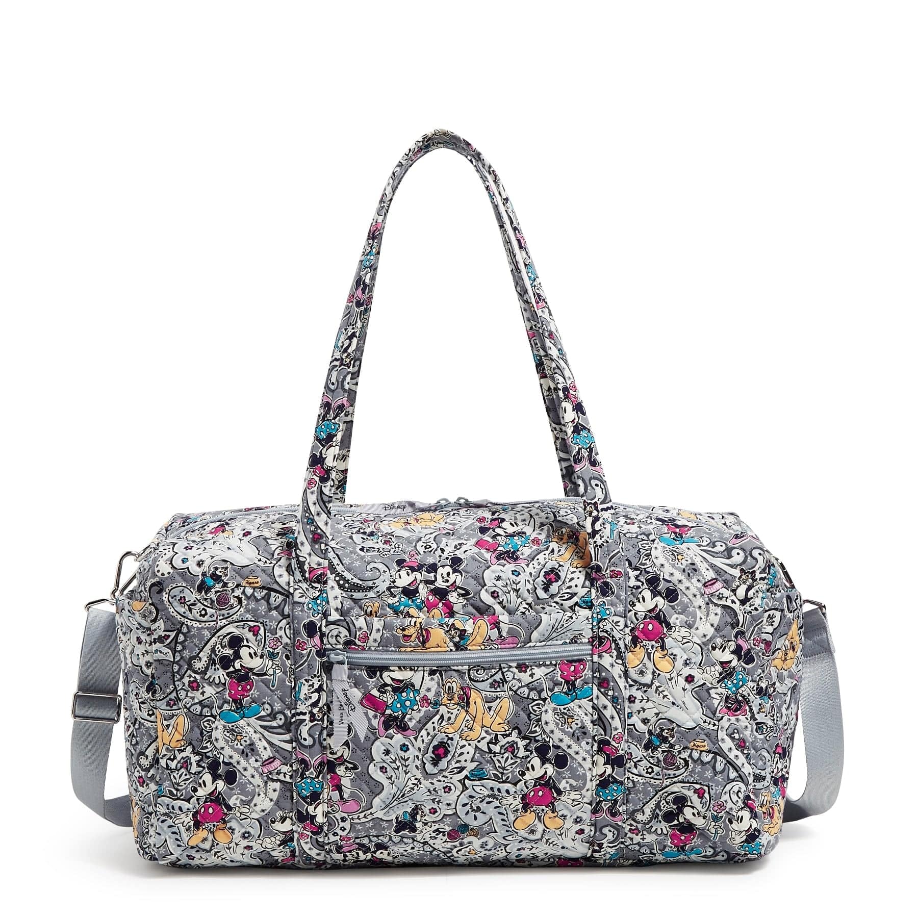 Vera Bradley Large Travel Duffel Bag, Mickey Mouse Piccadilly Paisley