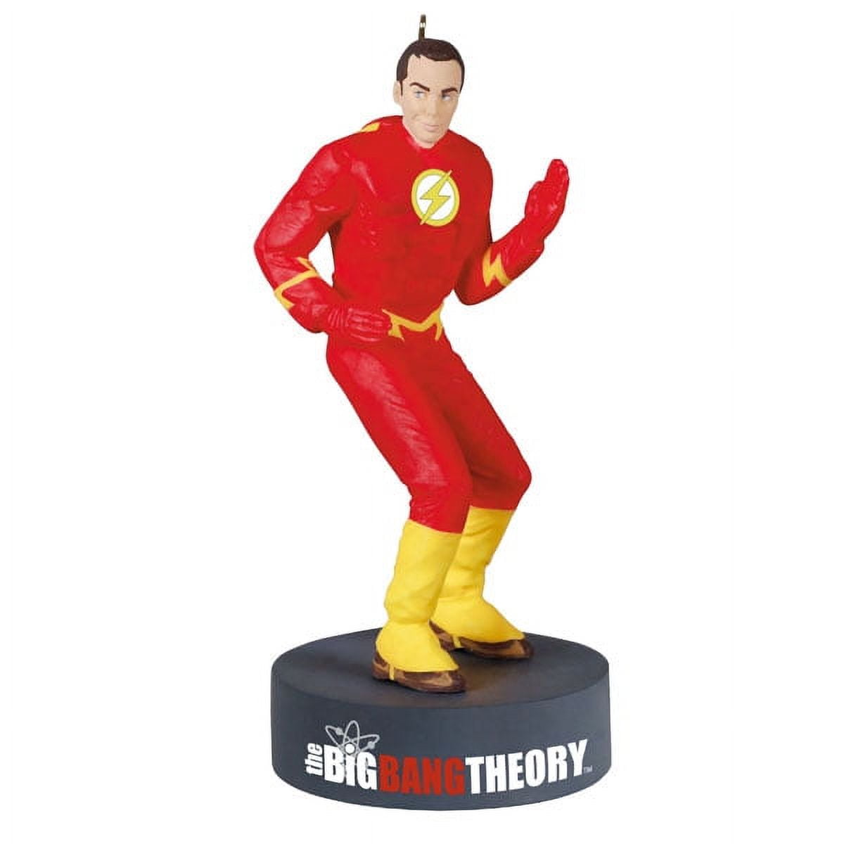 Hallmark Keepsake Christmas Ornament 2021, The Big Bang Theory Sheldon Cooper as The Flash, Sound