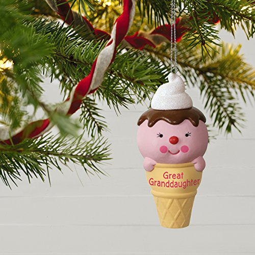 Hallmark 1295QGO1175 Great Granddaughter Keepsake Christmas Ornaments