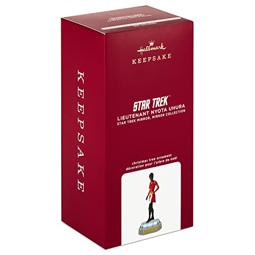 Hallmark Keepsake Christmas Ornament 2020, Star Trek Mirror, Mirror Collection Lieutenant Nyota Uhura Storytellers With Light and Sound (3499QXI6074)