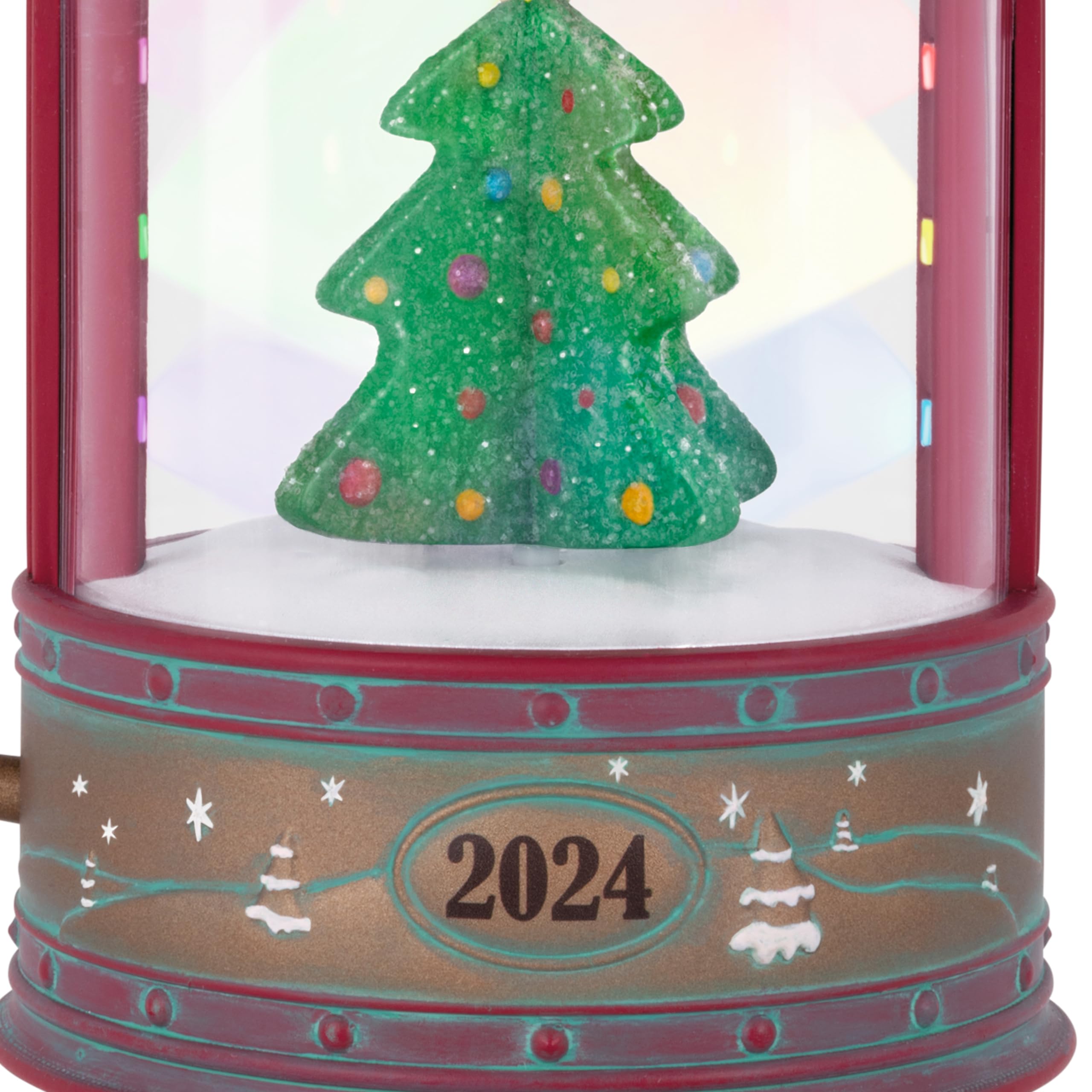 Hallmark Keepsake Christmas Ornament 2024, Shimmering Lantern 2024 Musical With Light and Motion, Music Gifts
