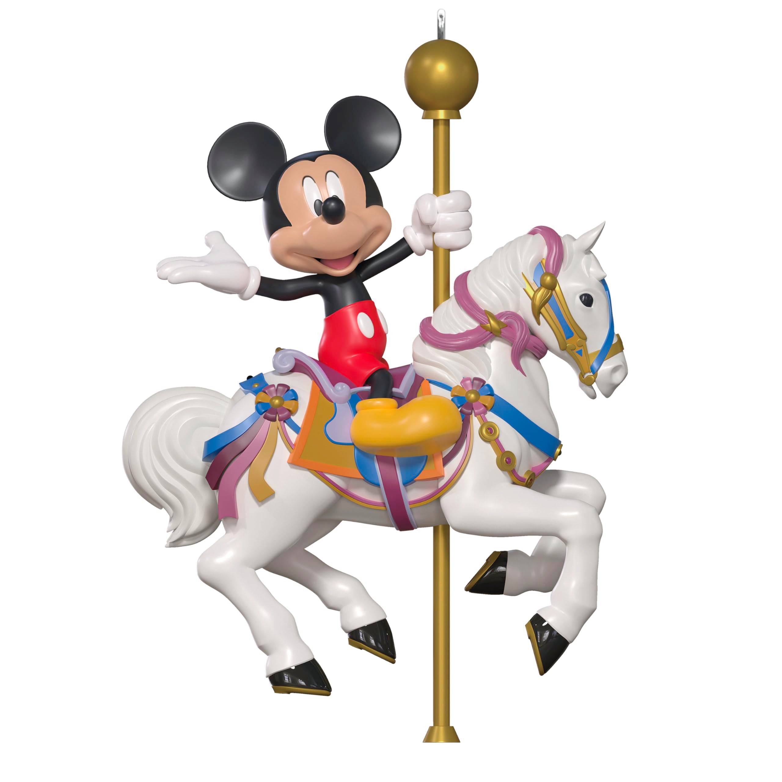 Ride Around the Kingdom, Disneyland king Arthur Carrousel 2025 Hallmark Keepsake Christmas Ornament