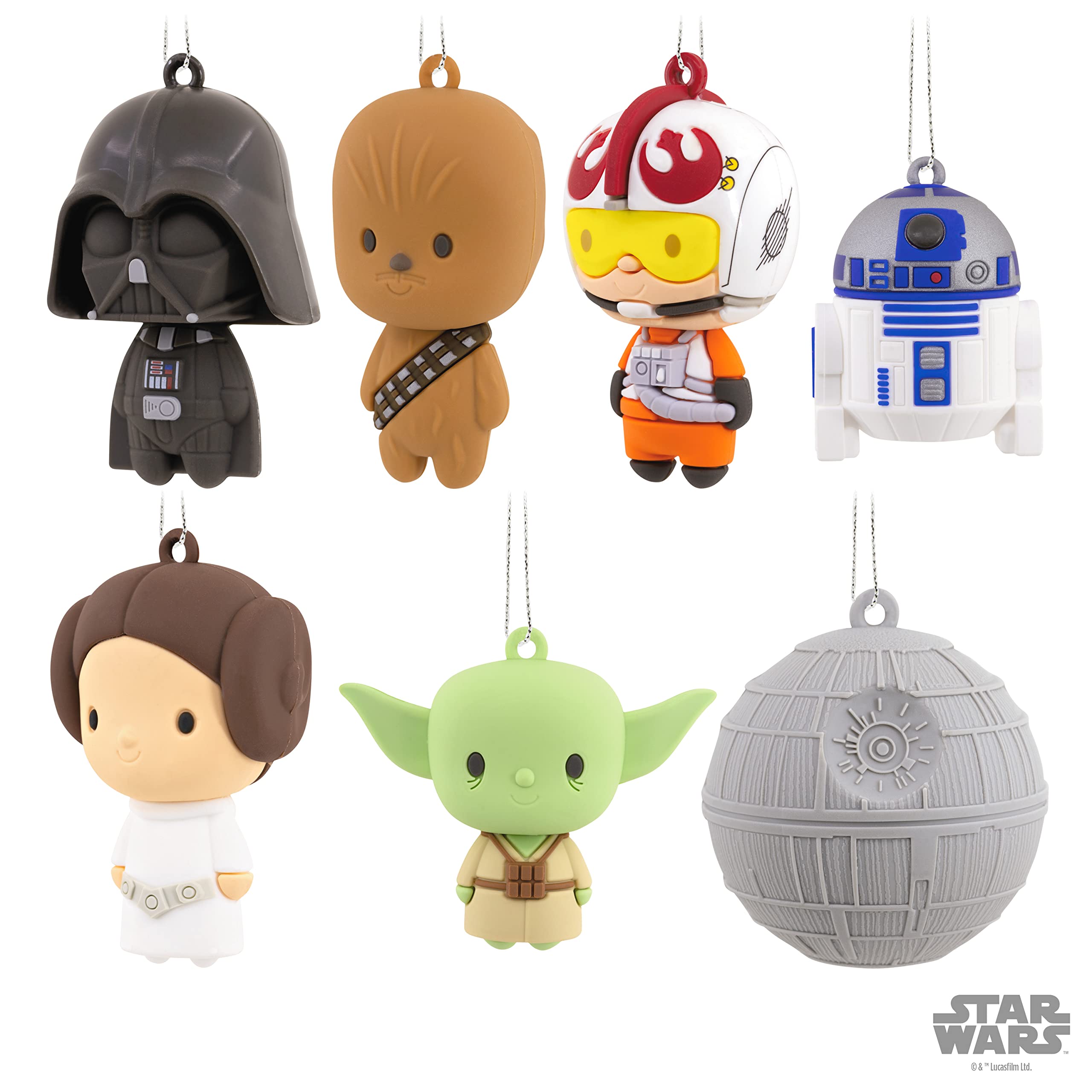 Hallmark Star Wars Set 1 Mystery Christmas Ornaments