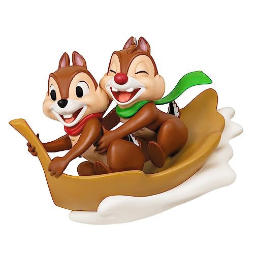 Hallmark Keepsake Christmas Ornament 2023, Disney Chip and Dale Snow Much Fun!