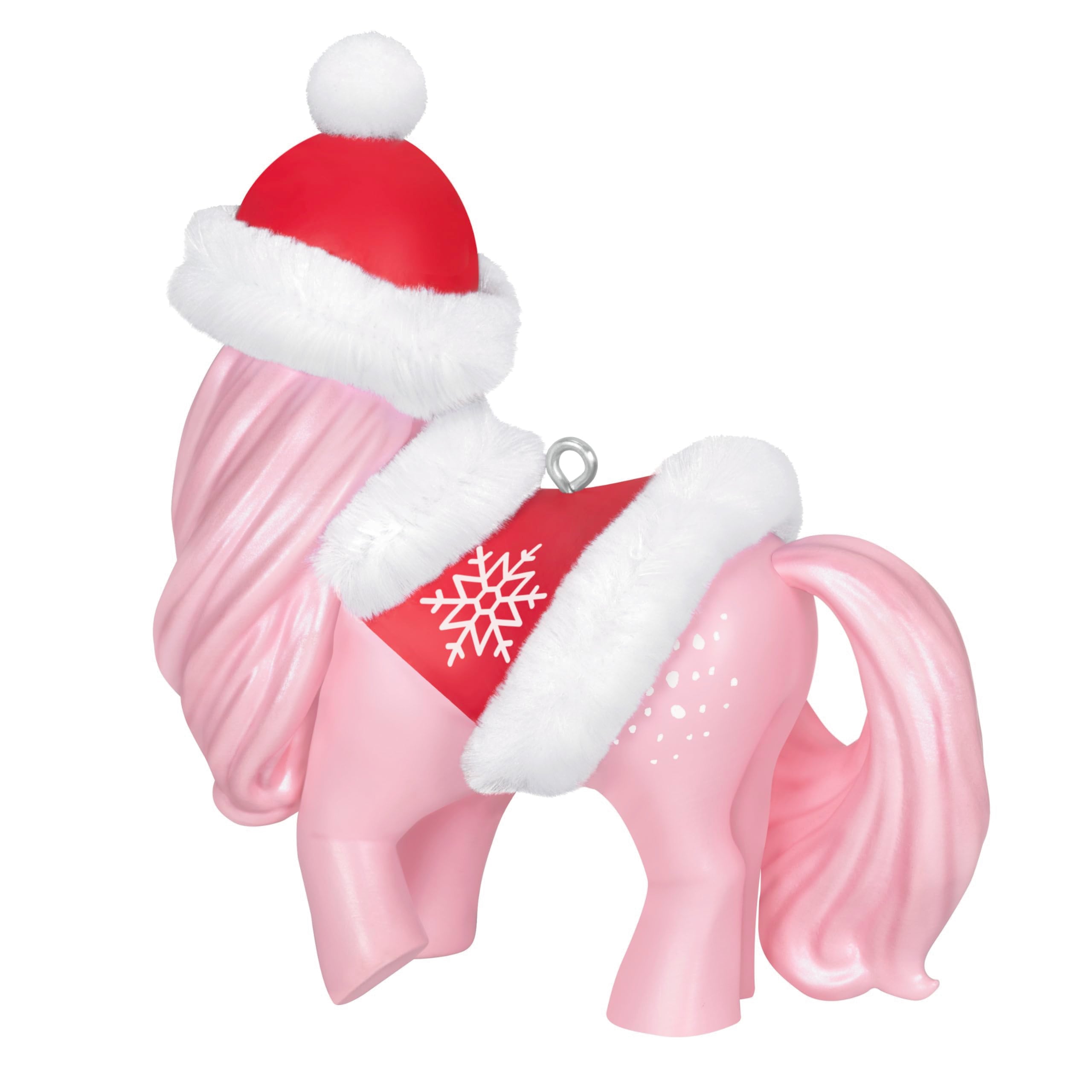 Hallmark Keepsake Christmas Ornament 2024, Hasbro My Little Pony Winter Chic Cotton Candy, Gifts for Kids