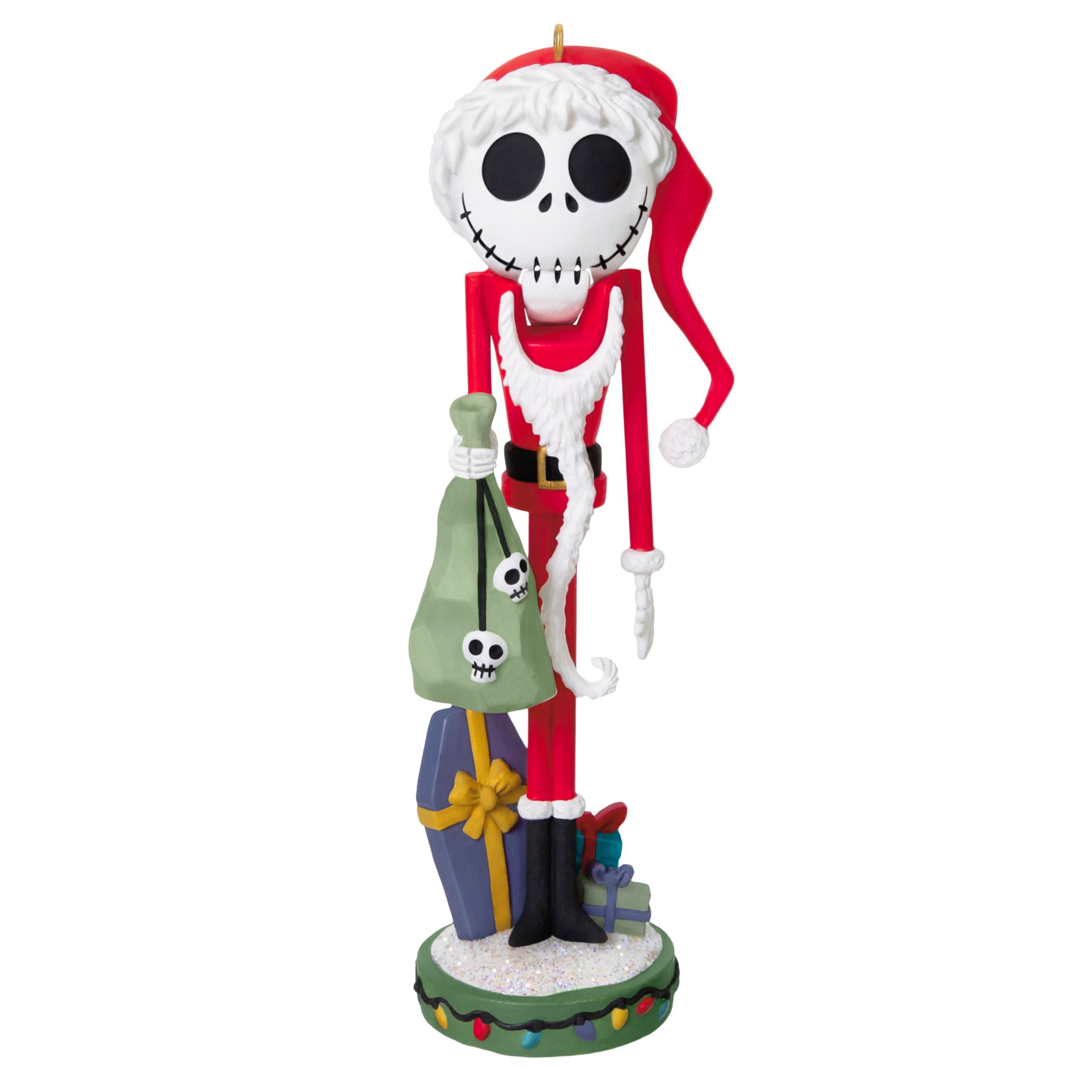 Santa Jack Skellington Nutcracker, Disney Tim Burtons The Nightmare Before Christmas, 2025 Hallmark Keepsake Christmas Ornament