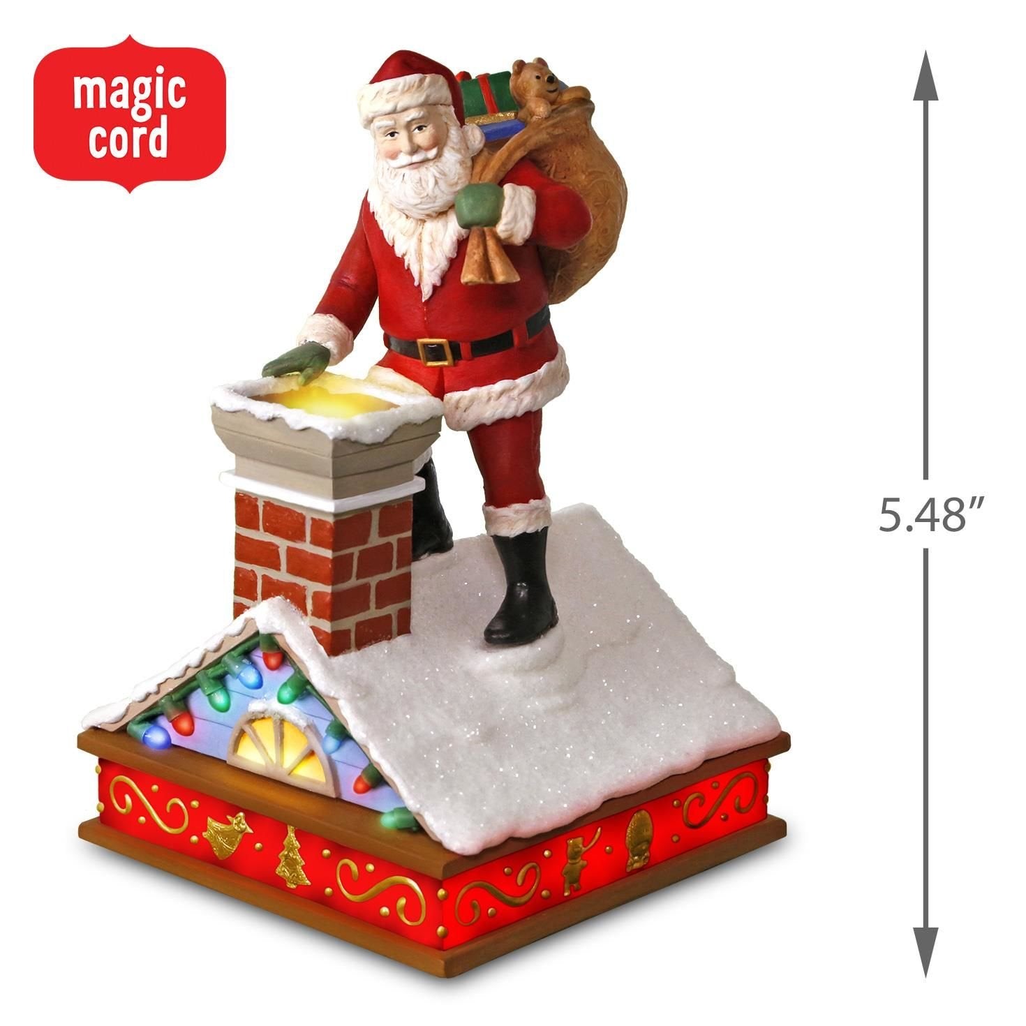 Hallmark Keepsake Ornament Up on The Housetop 7th in Once Upon a Christmas Series 2017